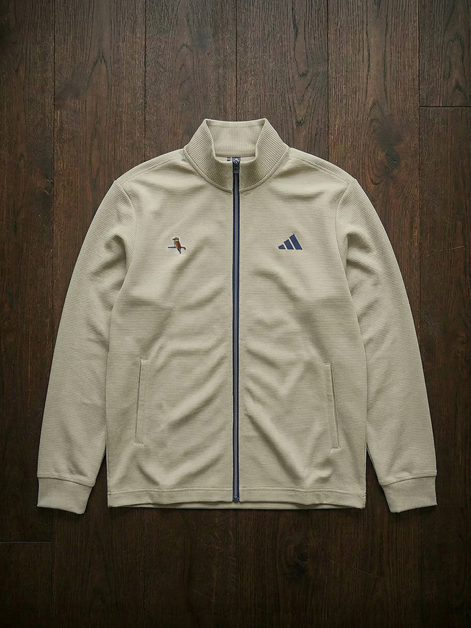 adidas X Walker Ultimate365 Textured Woven Full-Zip Jacket Wonder Cargo - Image 3
