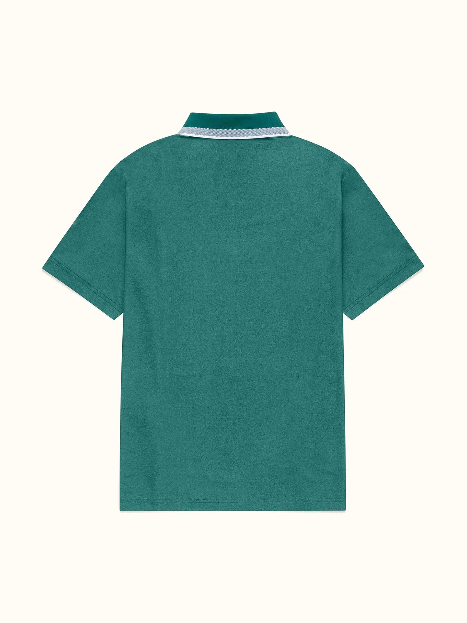 adidas X Walker Ultimate365 Tour Twistknit Pique Polo Shirt Collegiate Green - Image 6