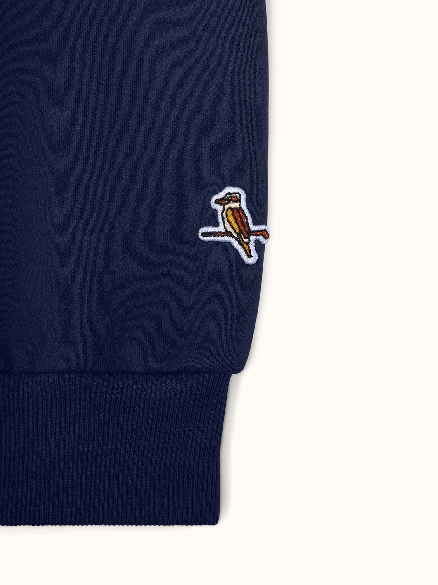 Walker Applique Hood Navy - Image 5