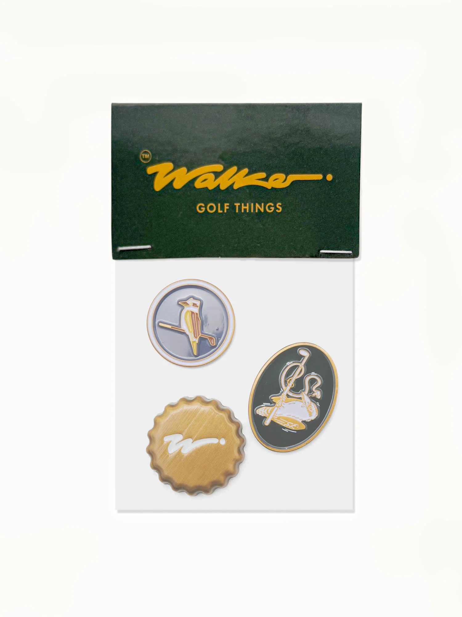 Ball Marker 3-Pack - The Hunter Antique Brushed Gold - Image 5
