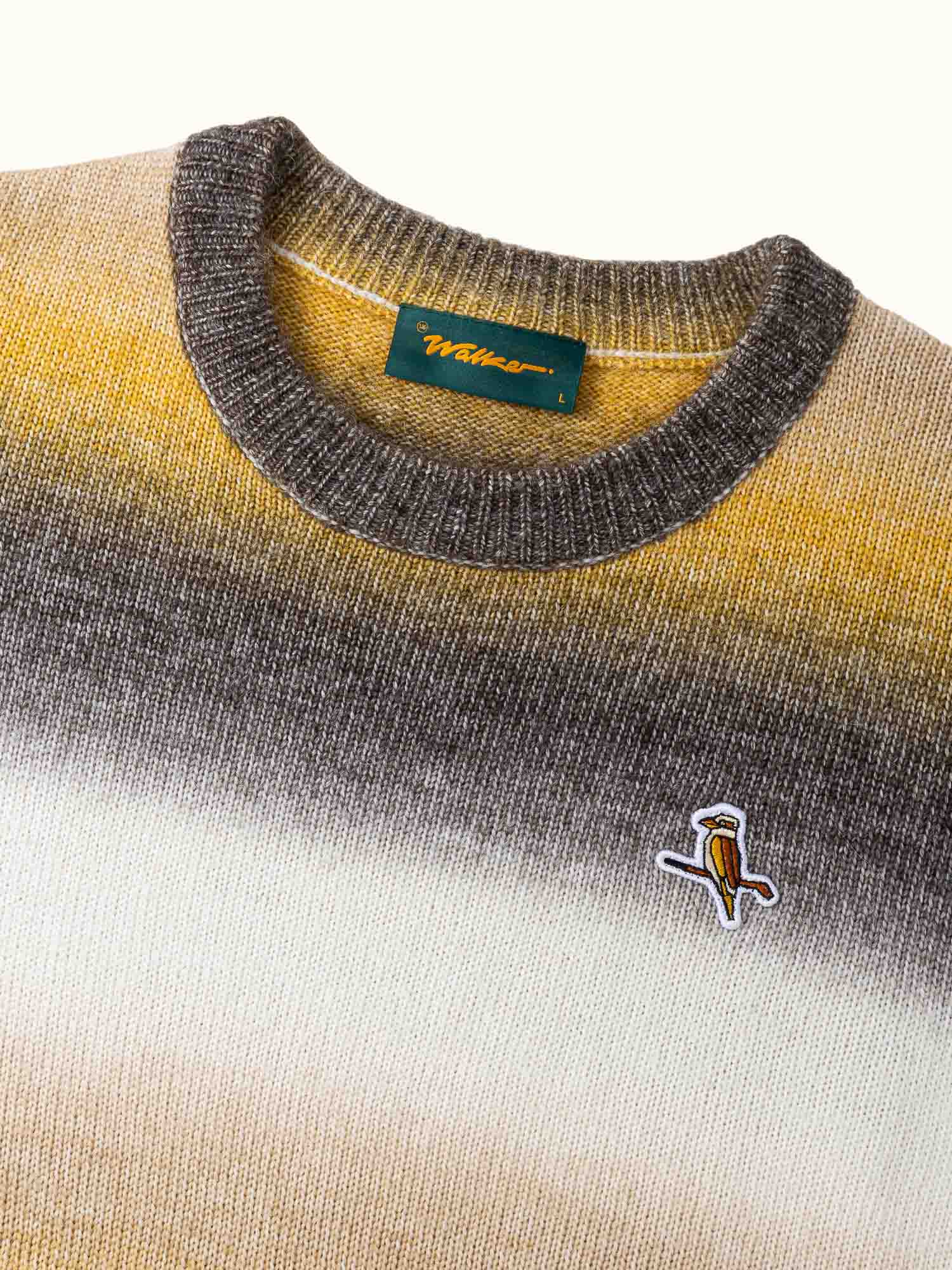 Gold Label Boucle Knit Pullover Club Gold - Image 4