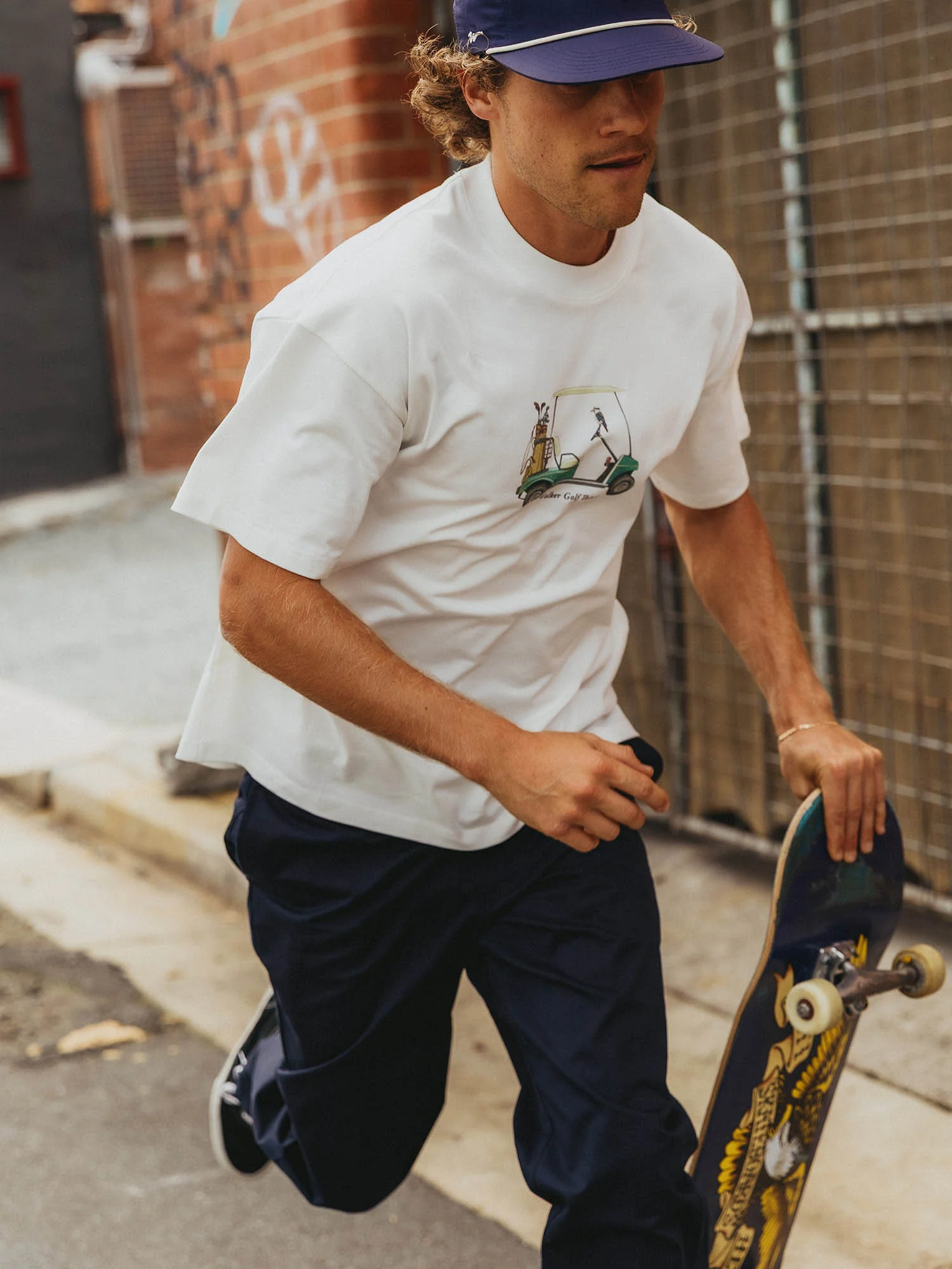 Cart T-Shirt White - Image 4
