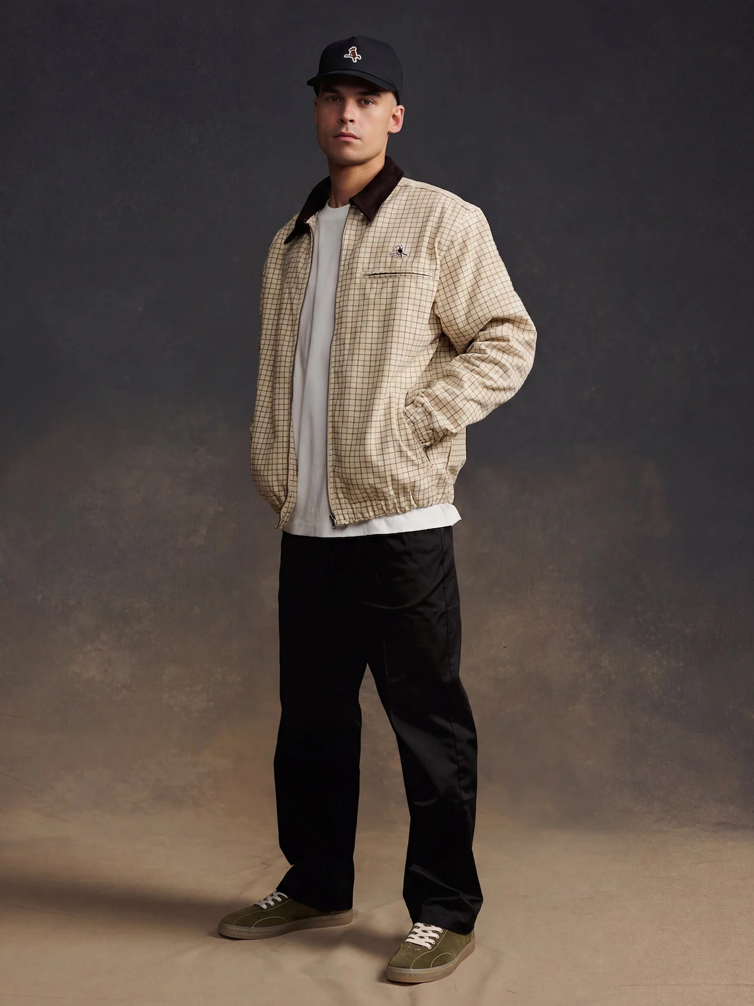 Gold Label Classic Jacket Check Twill - Image 3