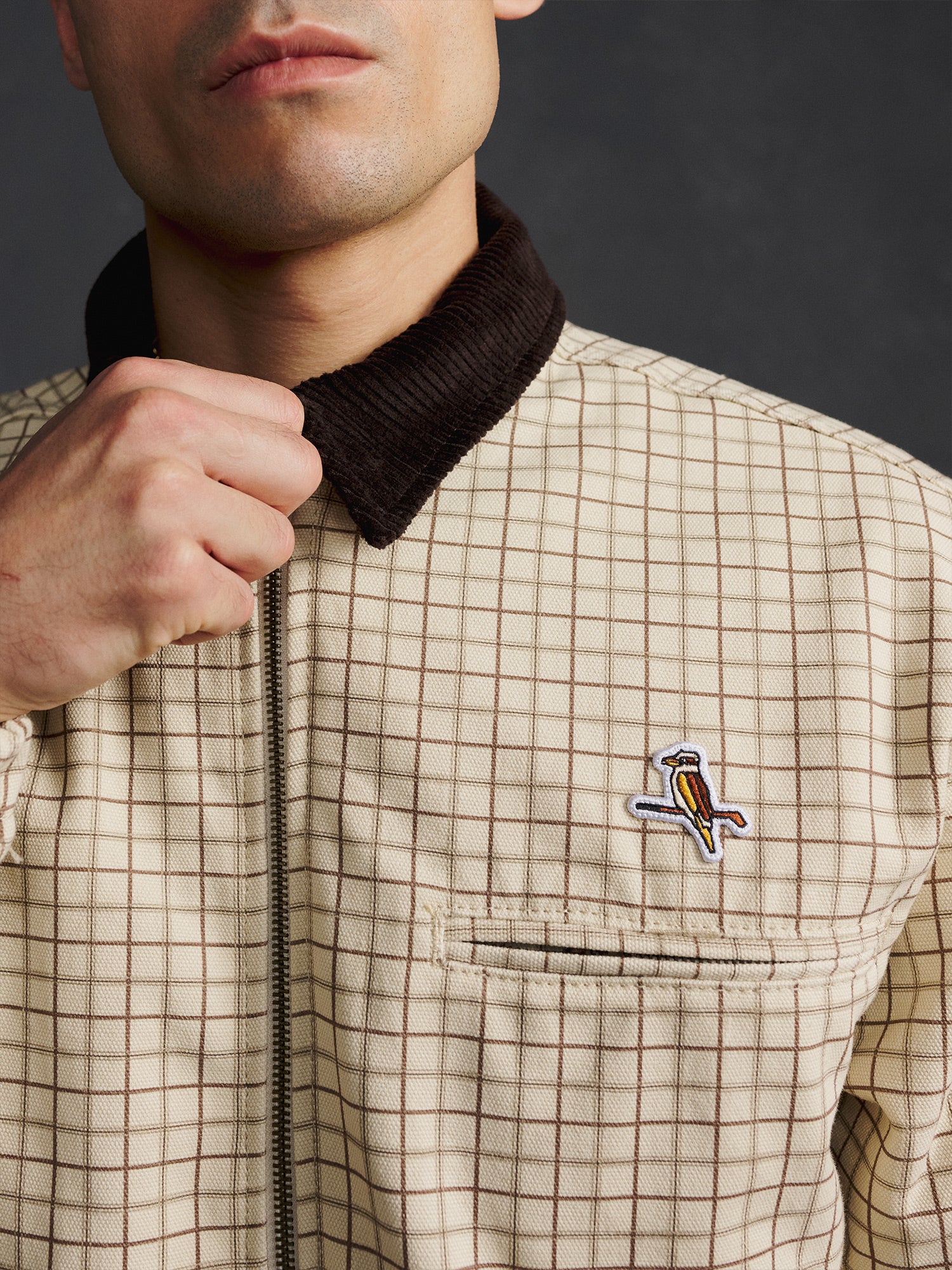 Gold Label Classic Jacket Check Twill - Image 5