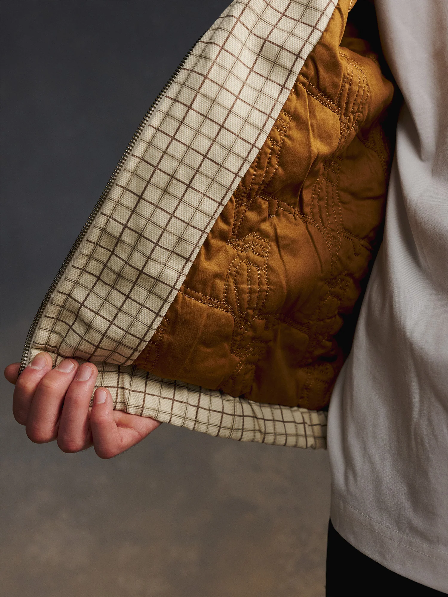 Gold Label Classic Jacket Check Twill - Image 6