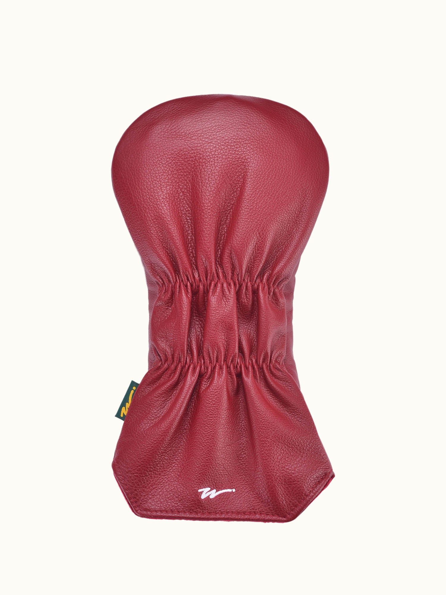 Dancing Kooka Leather Driver Cover Merlot / Gold - Image 3