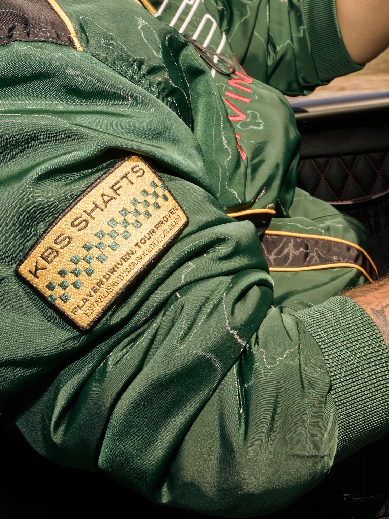 Driving Team Jacket Racing Green - Image 4