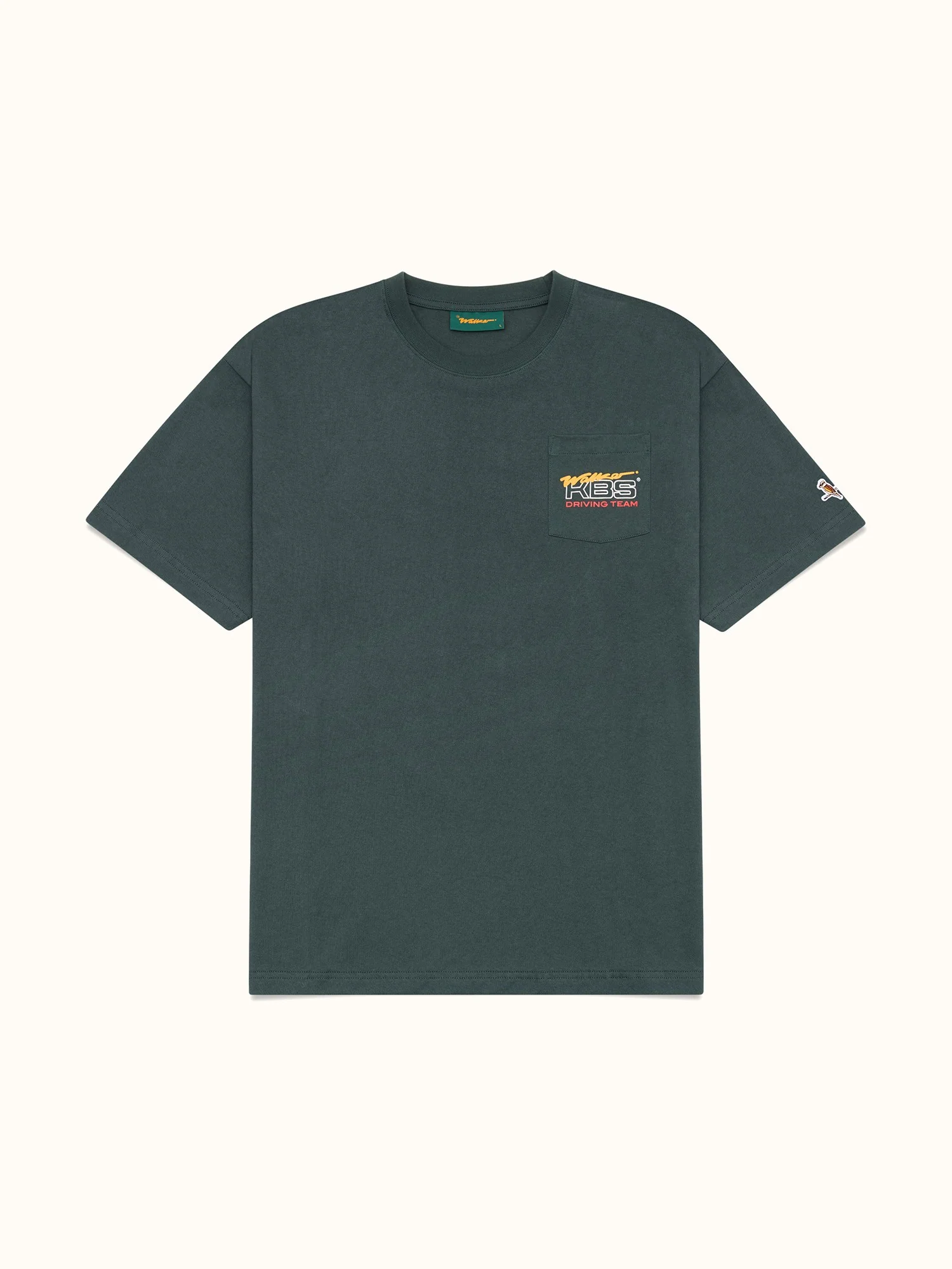 Driving Team SS T-Shirt Racing Green - Image 2
