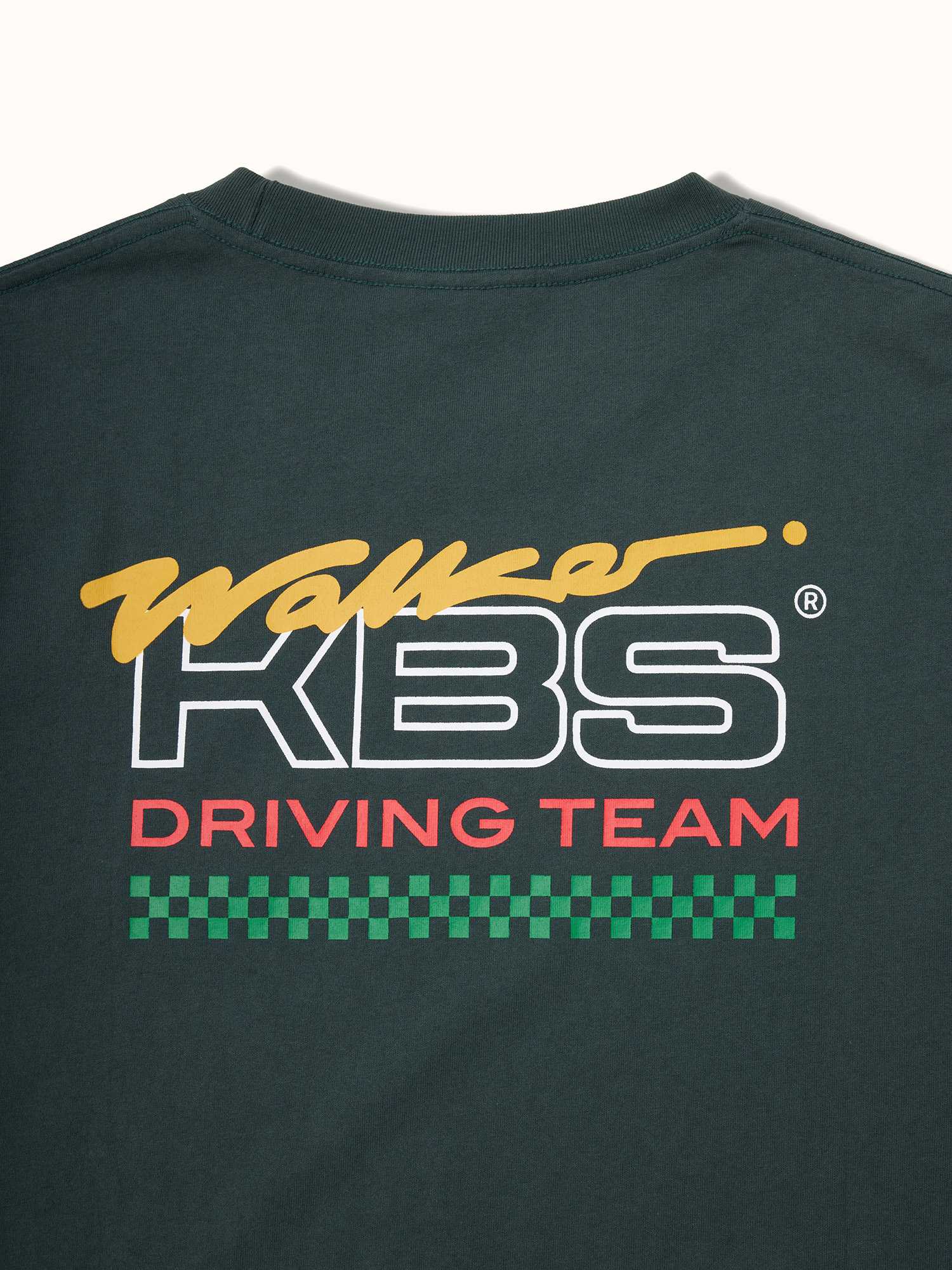 Driving Team SS T-Shirt Racing Green - Image 4