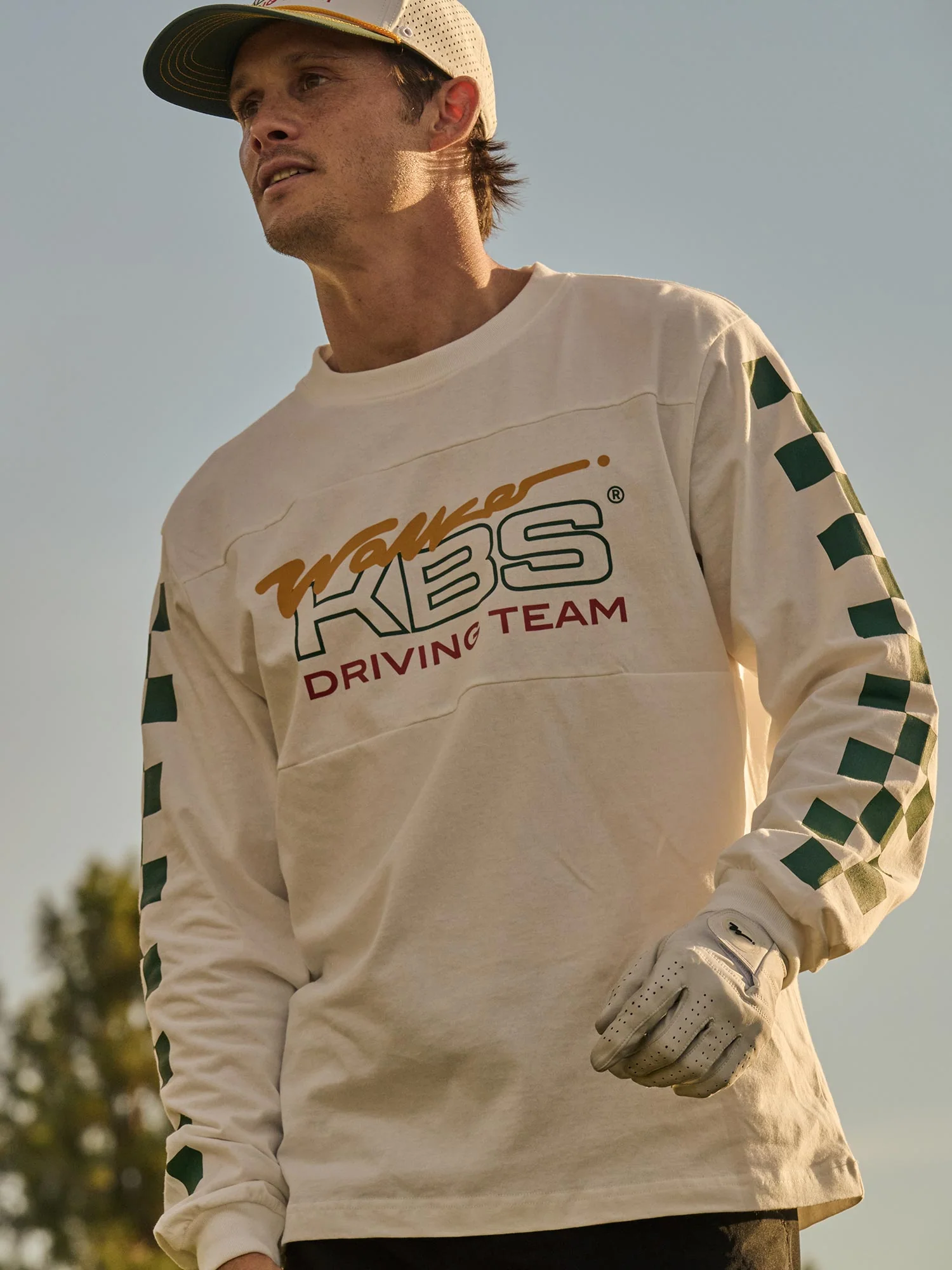 Driving Team LS T-Shirt Racing White - Image 2