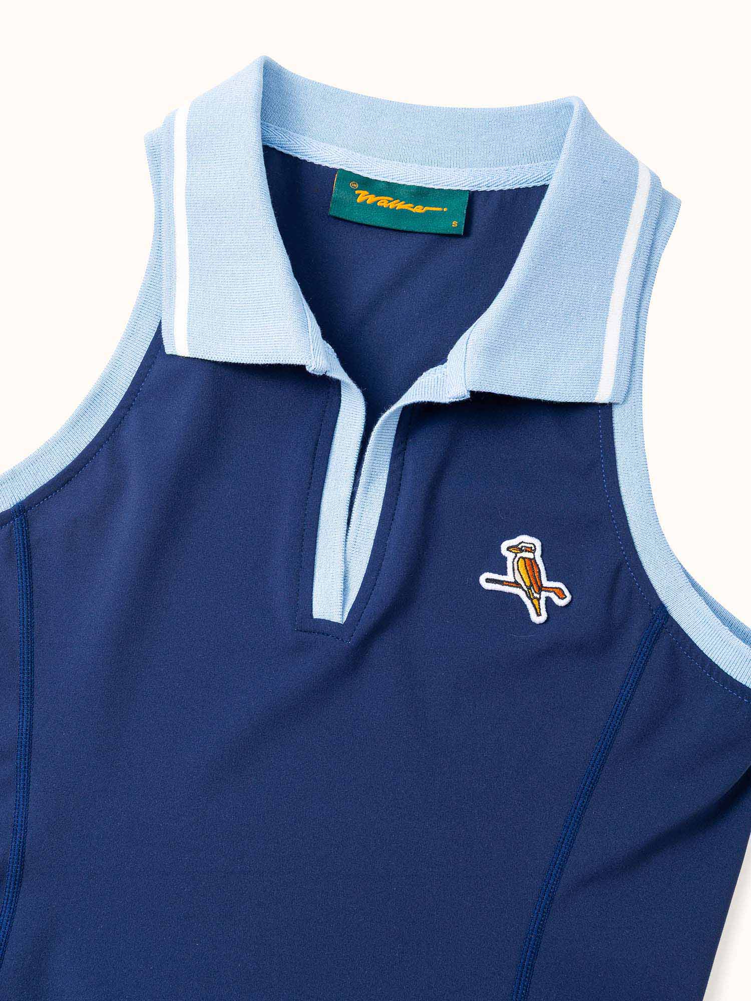 Womens Fairway Dress Navy / Powder - Image 3