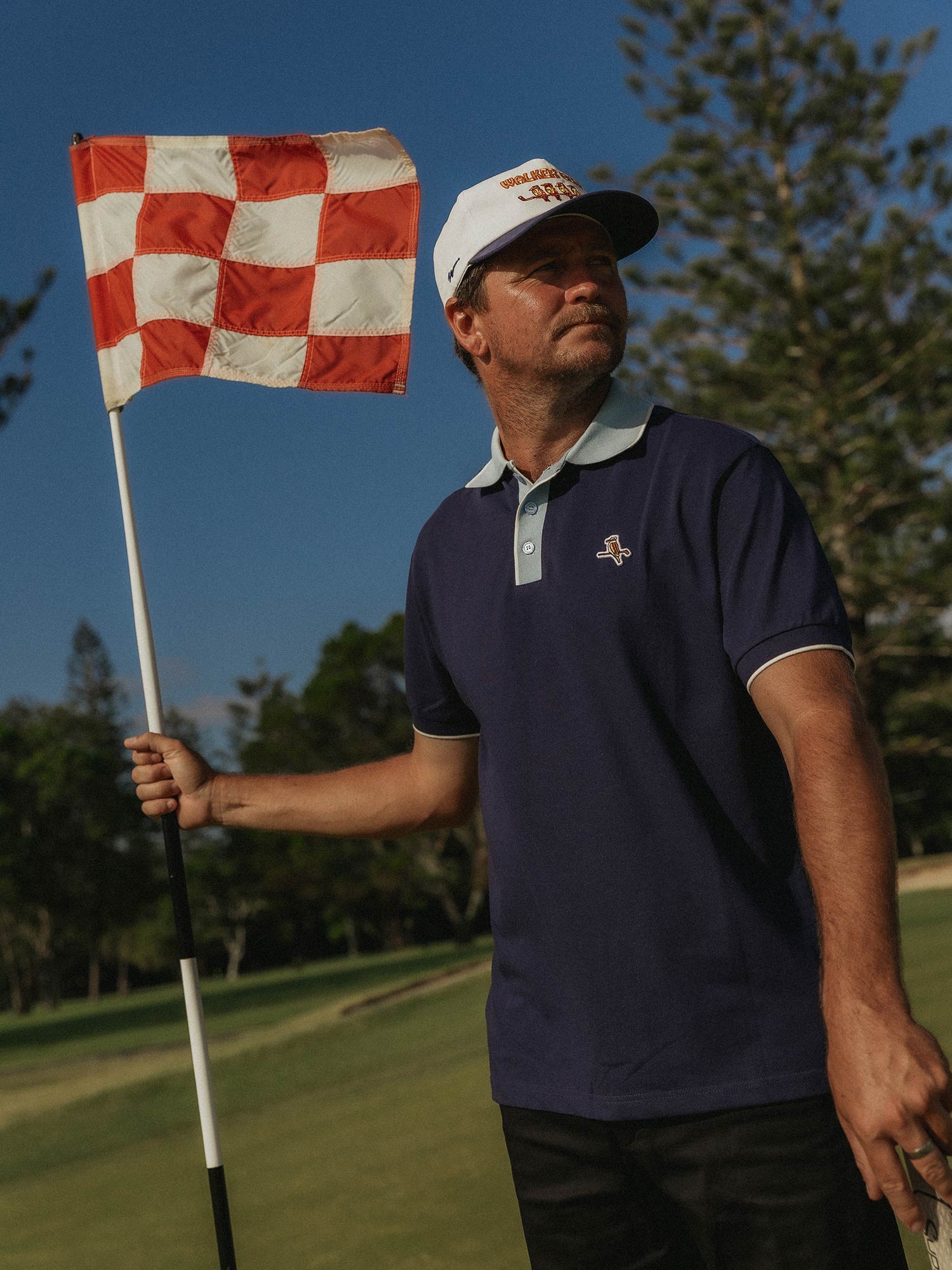Featherlite Kooka Polo Navy / Sky - Image 2