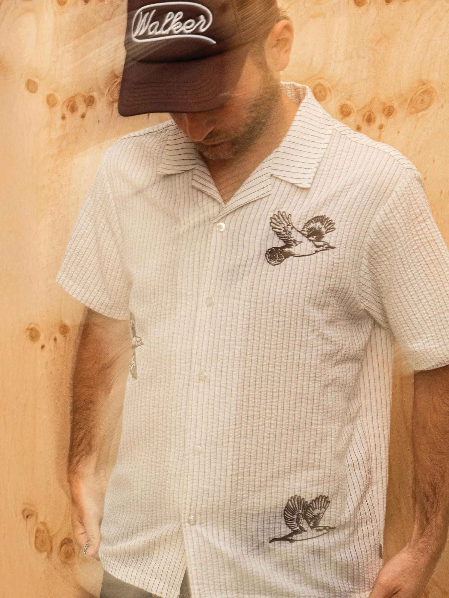 Flight SS Shirt Feather White - Image 2