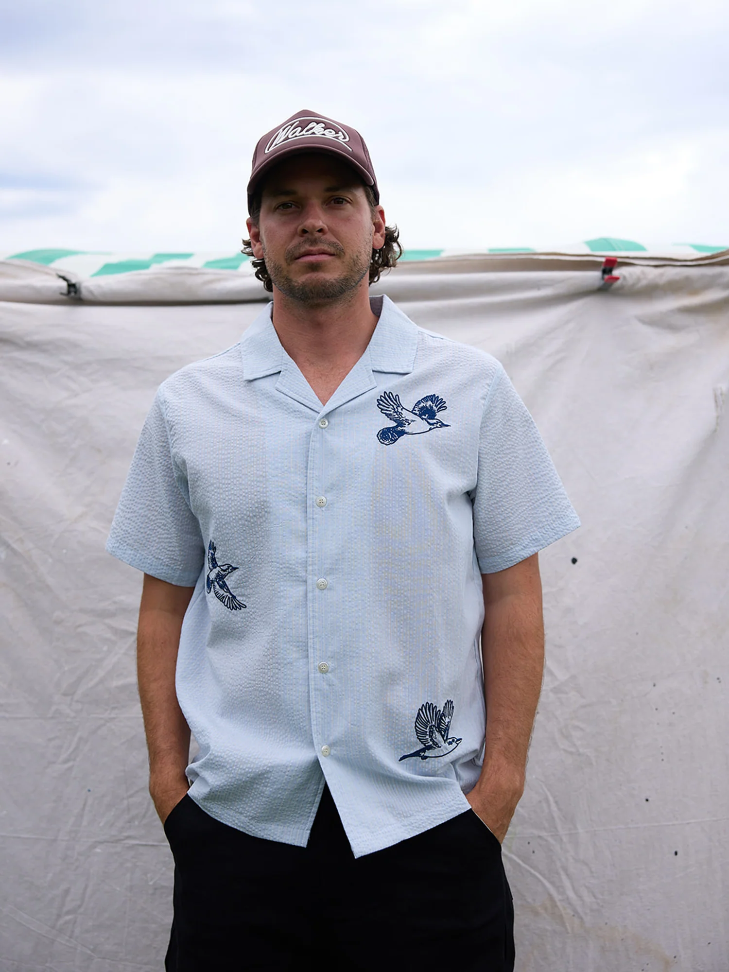 Flight SS Shirt Sky Blue - Image 4