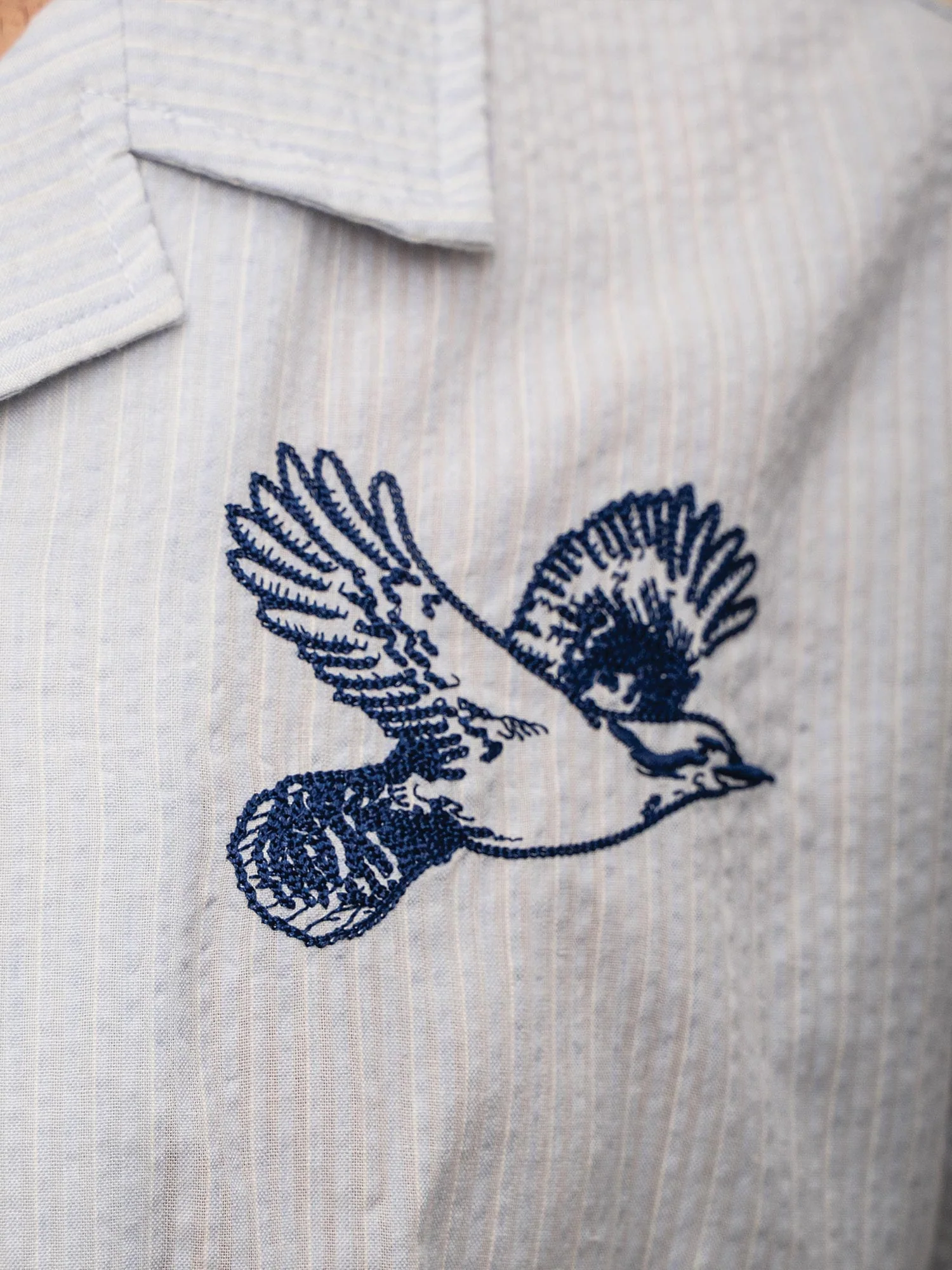 Flight SS Shirt Sky Blue - Image 6