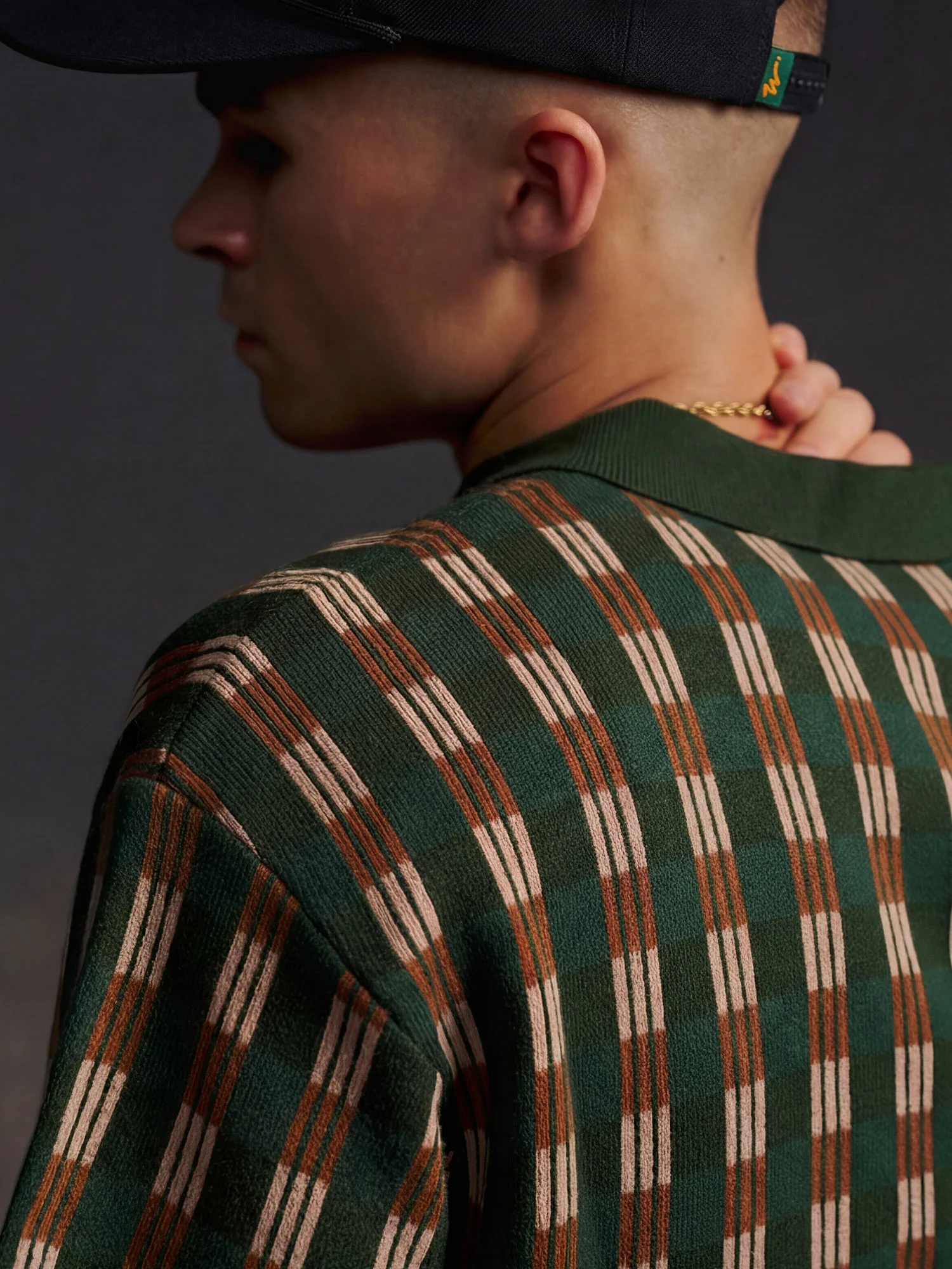 Gold Label Flint Jacquard Polo Cyprus - Image 3