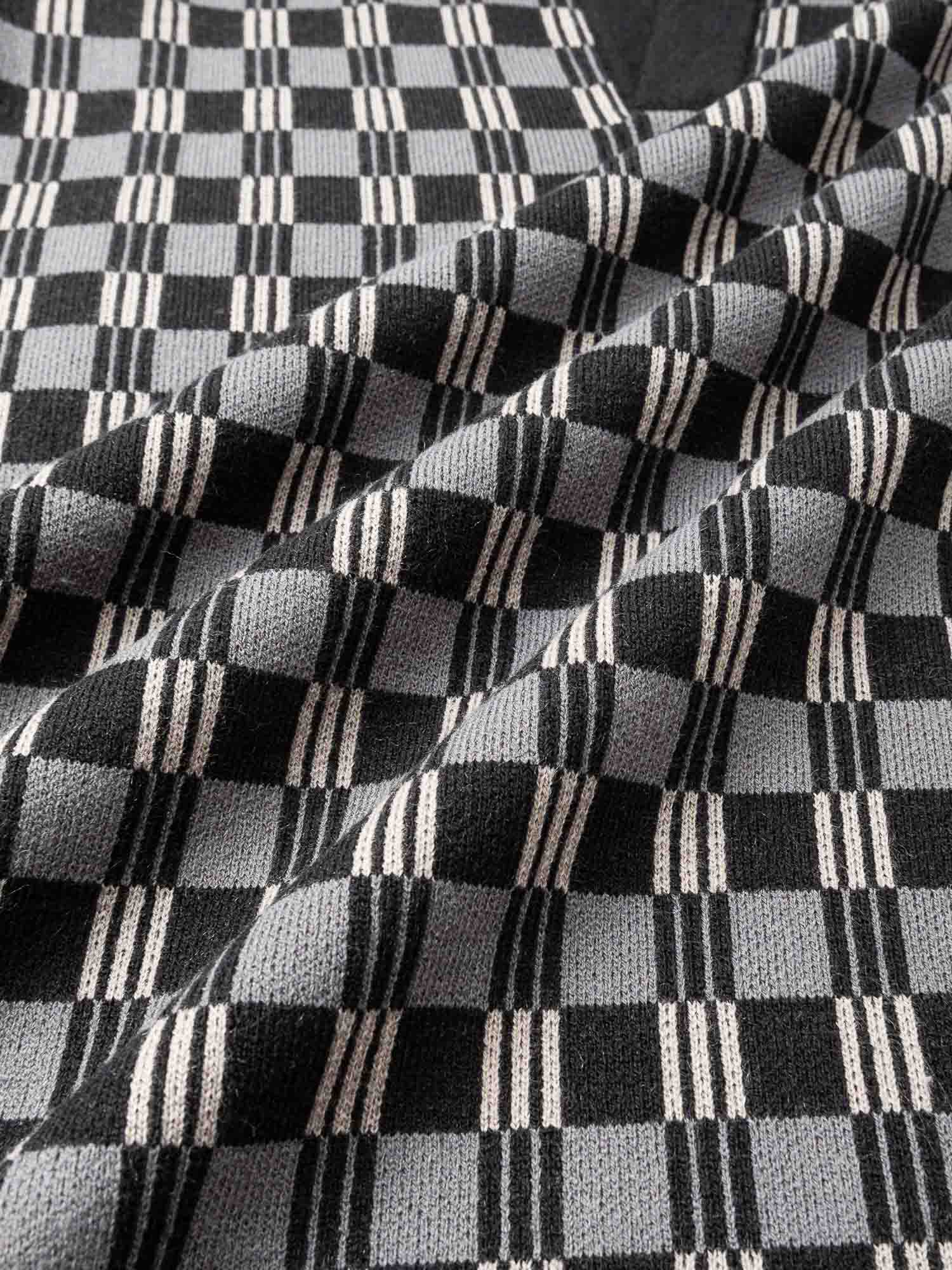 Gold Label Flint Jacquard Polo Black - Image 4