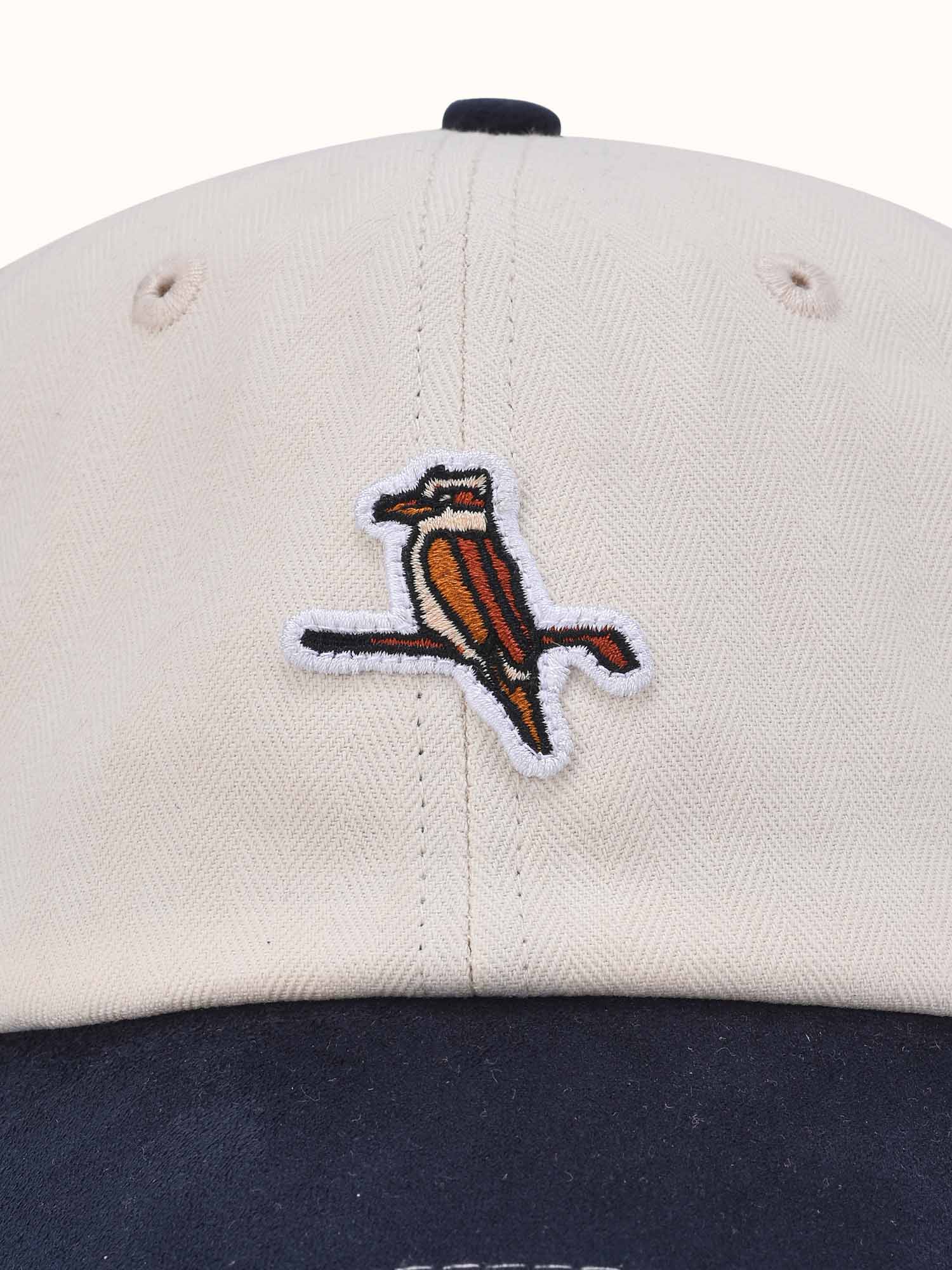 Gold Label 6-Panel World Series Cap Cream / Navy - Image 5