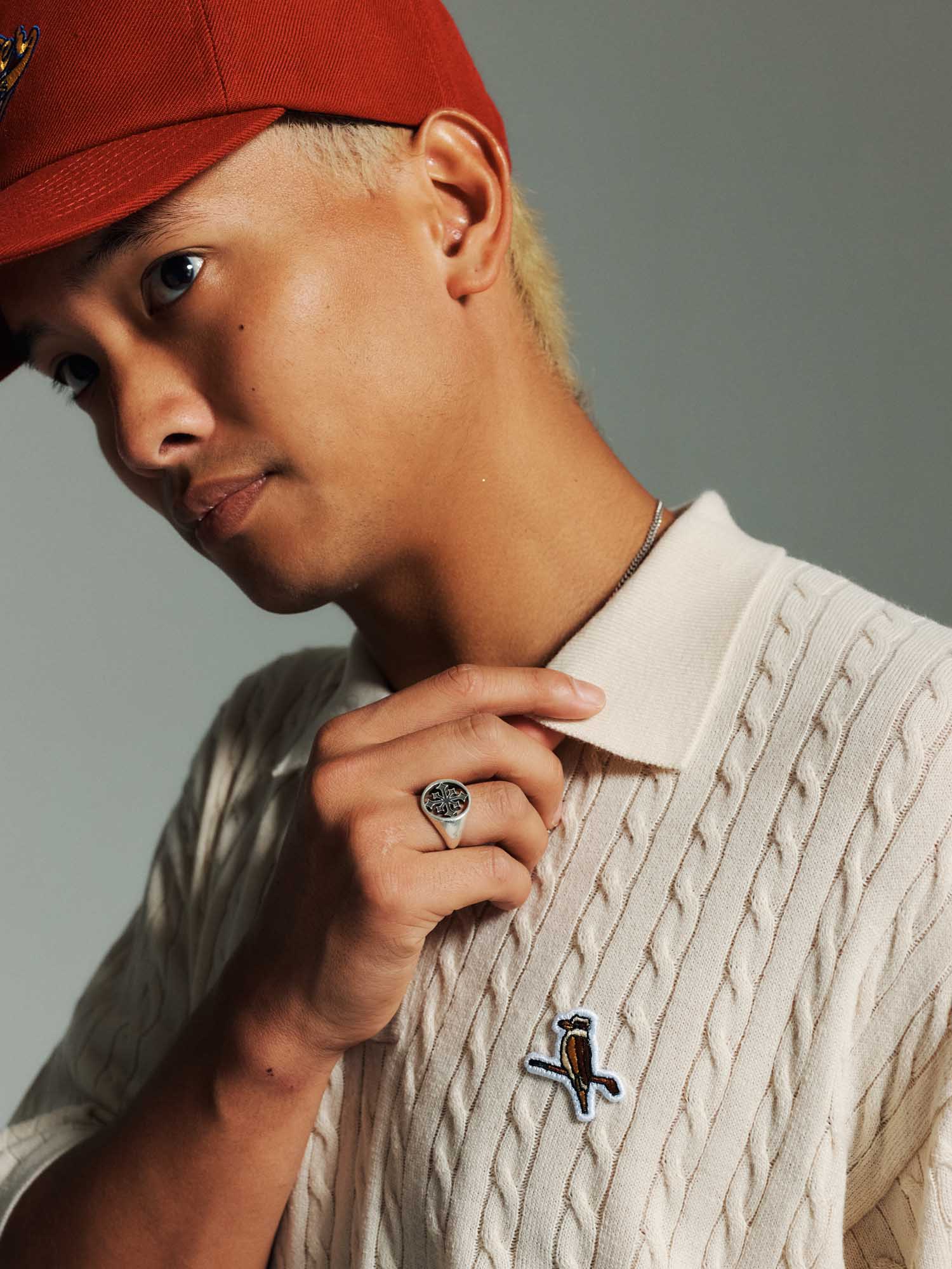 Gold Label Cable Polo Cream - Image 3