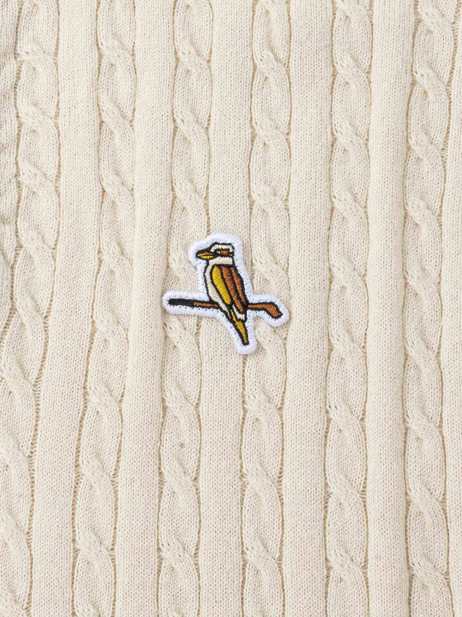 Gold Label Cable Polo Cream - Image 6