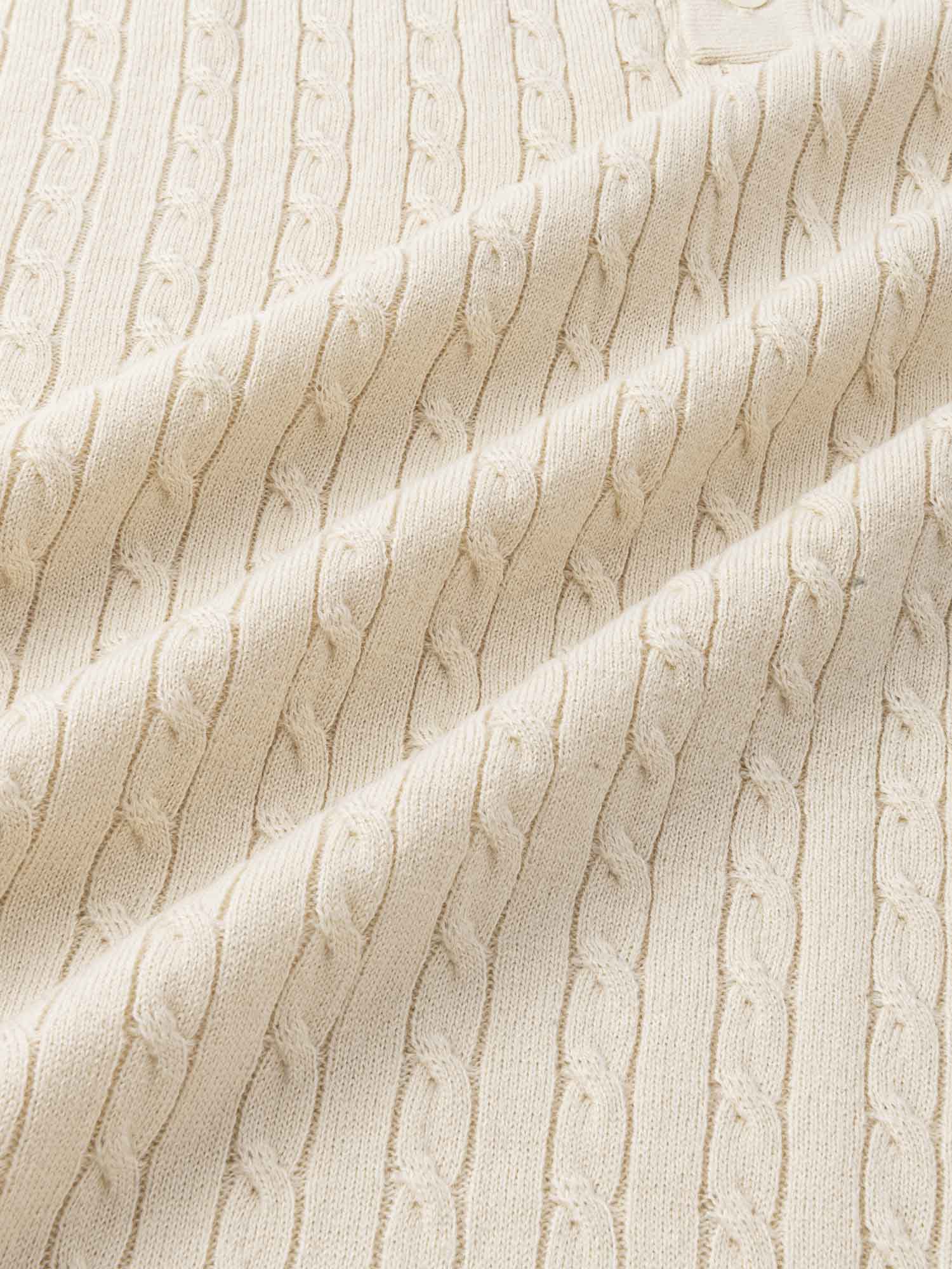 Gold Label Cable Polo Cream - Image 8