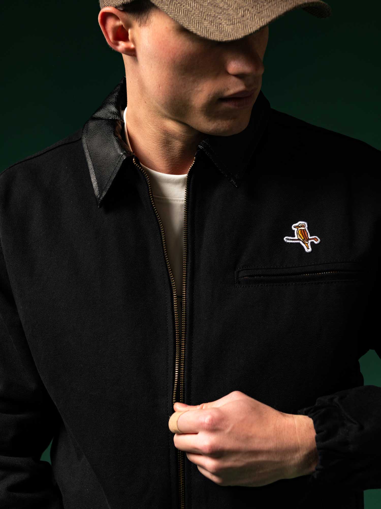 Gold Label Canvas Jacket Black - Image 3