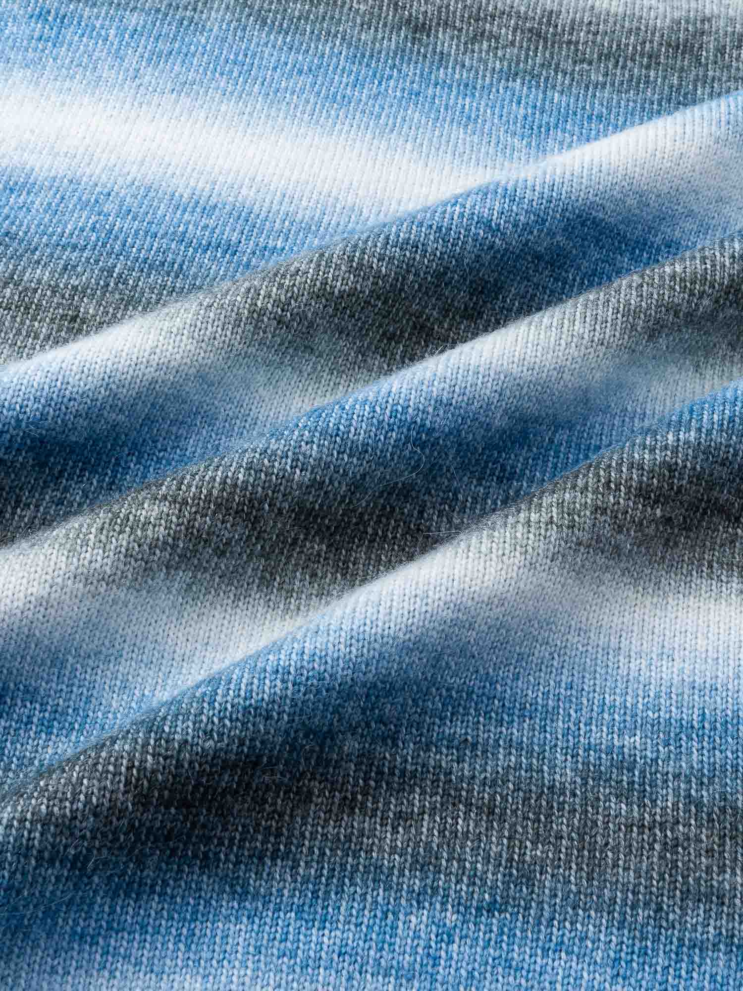 Gold Label Stripe Knit Indigo - Image 4