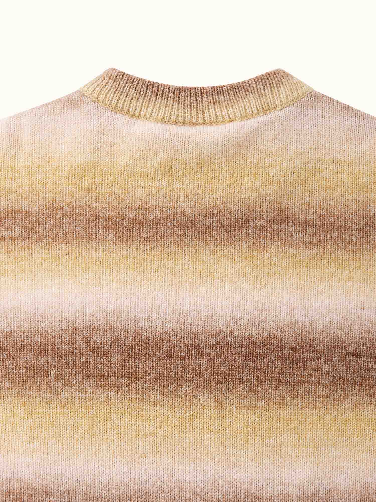 Gold Label Stripe Knit Almond - Image 8