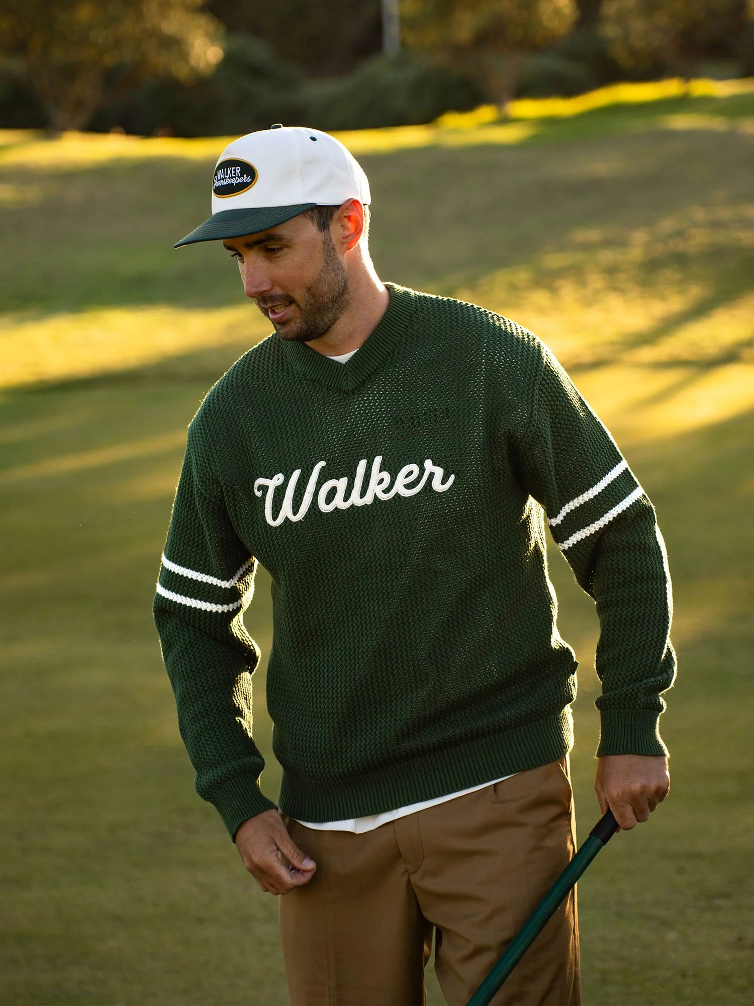 Jersey Knit Sweater Forest - Image 2