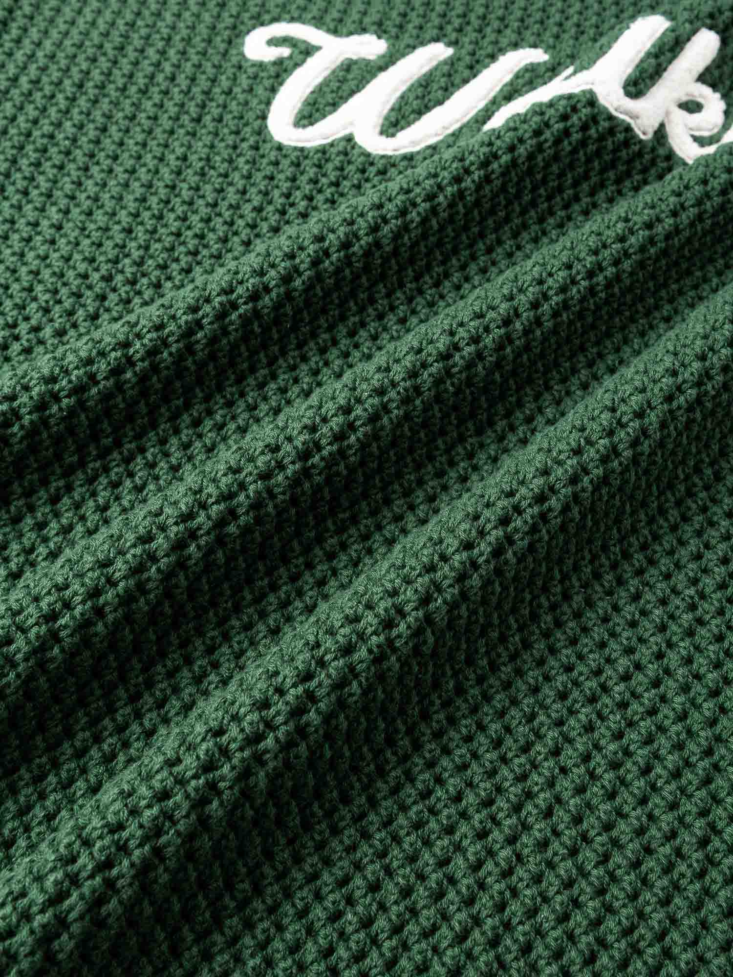 Jersey Knit Sweater Forest - Image 8