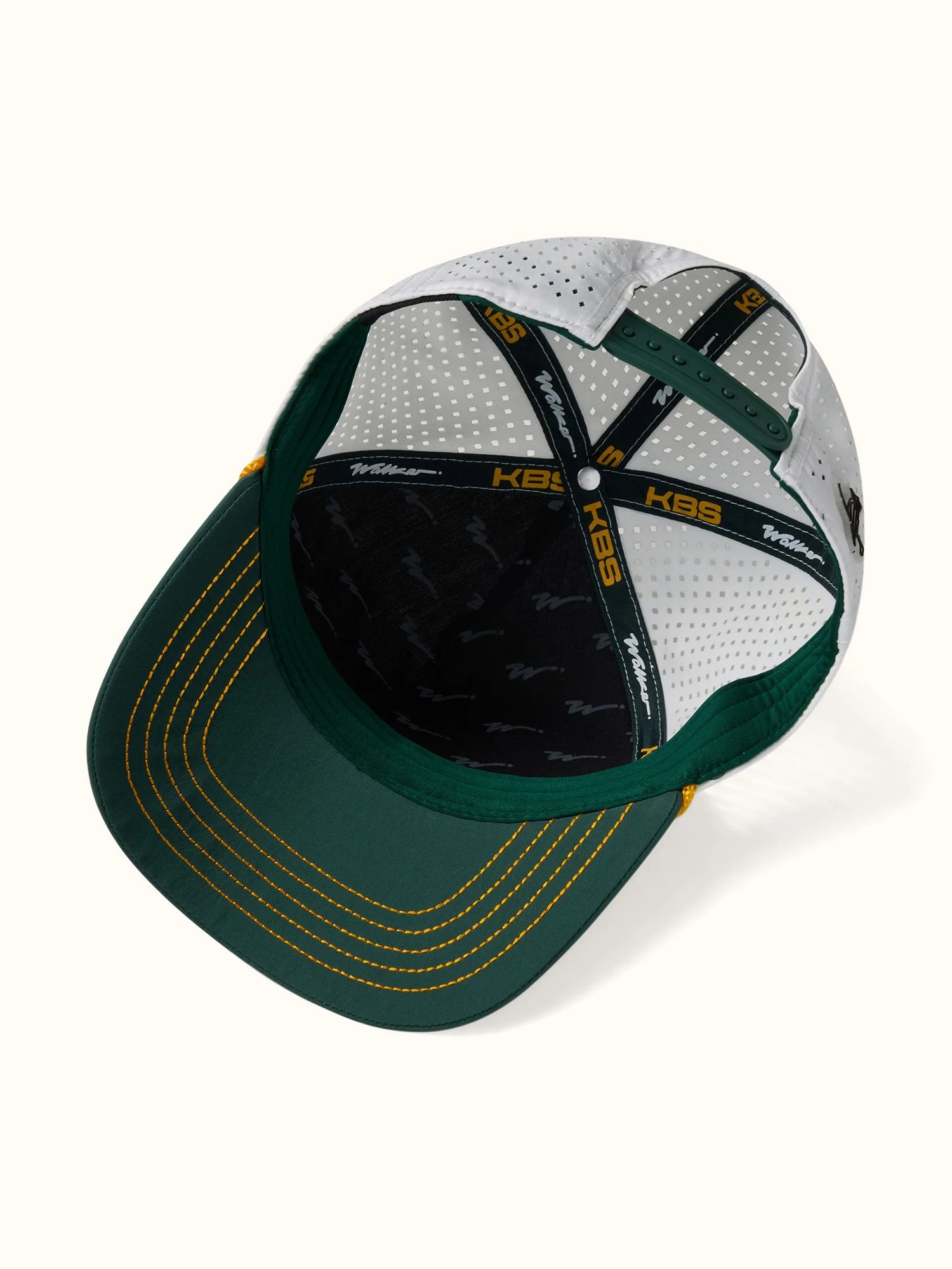 Driving Team Striker Cap - Racing White / Green - Image 7