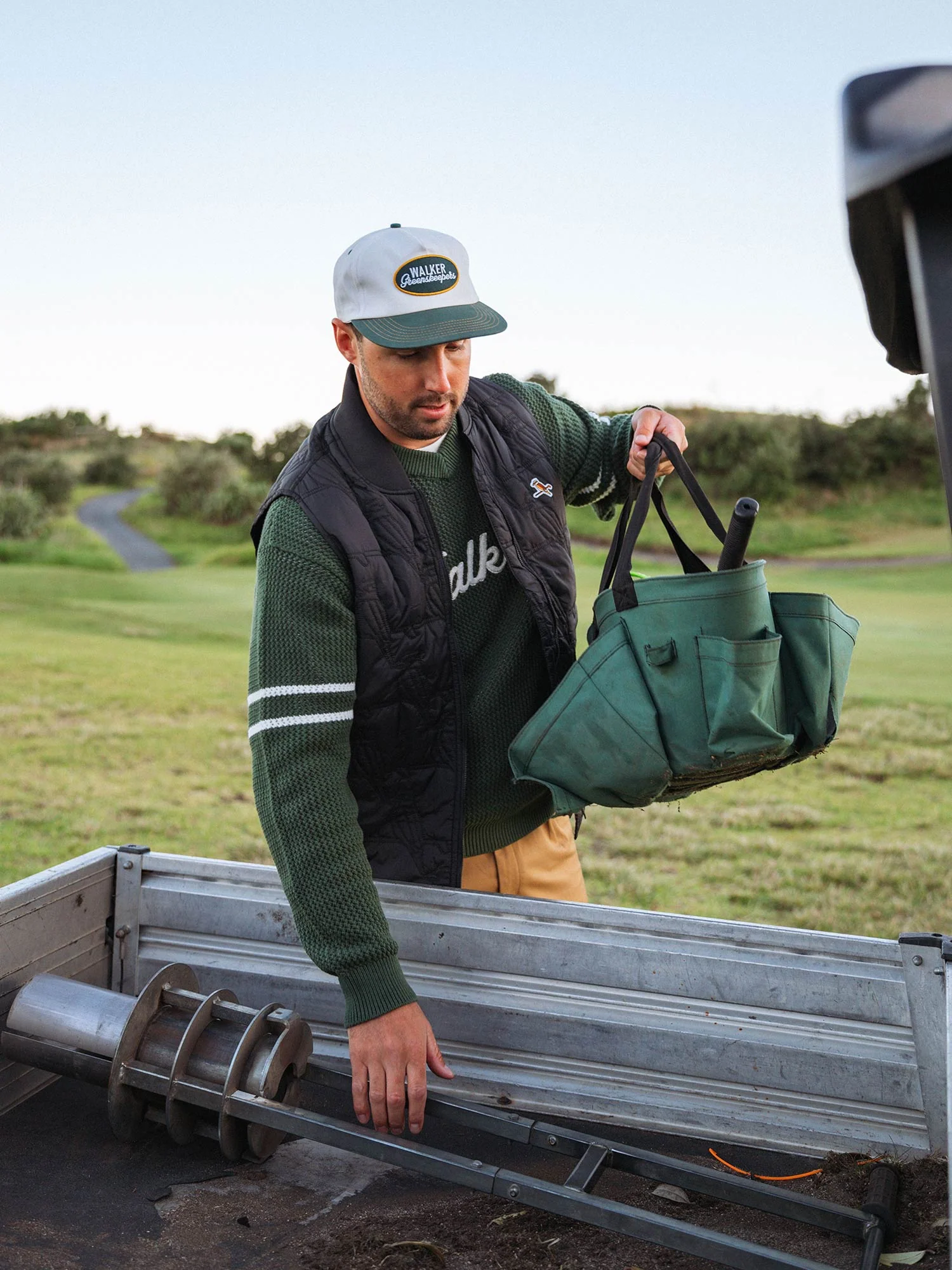 Keepers Logo Cap Pine Green - Image 4