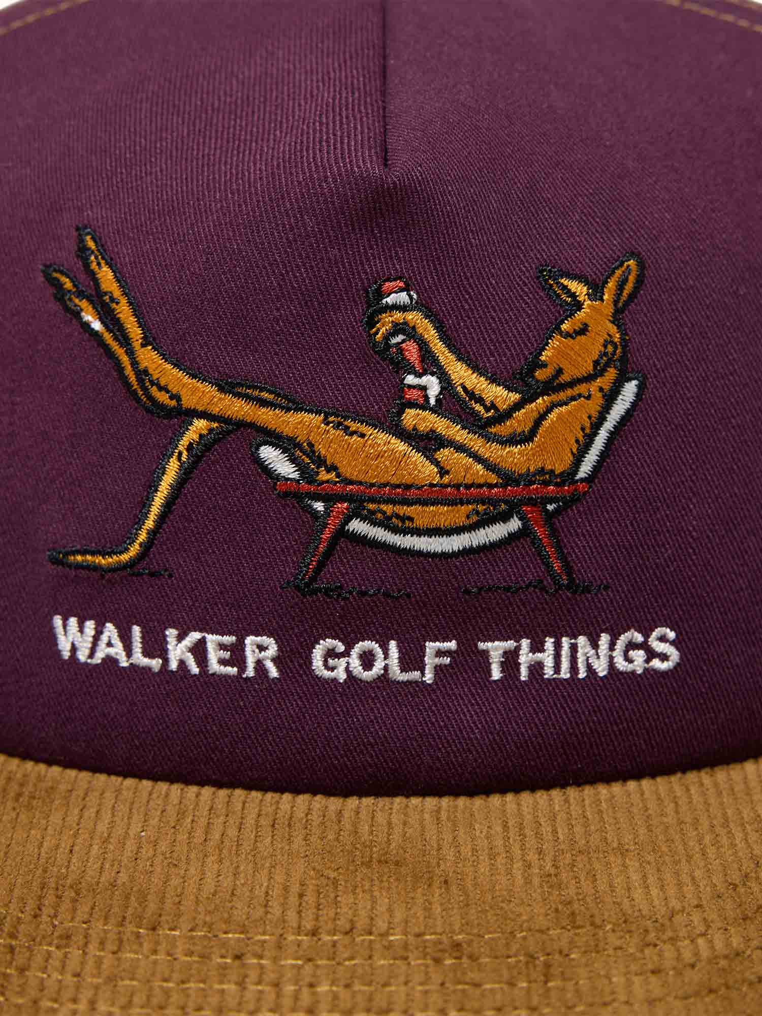 Knock Off Box Mid Cap Merlot Gold - Image 3
