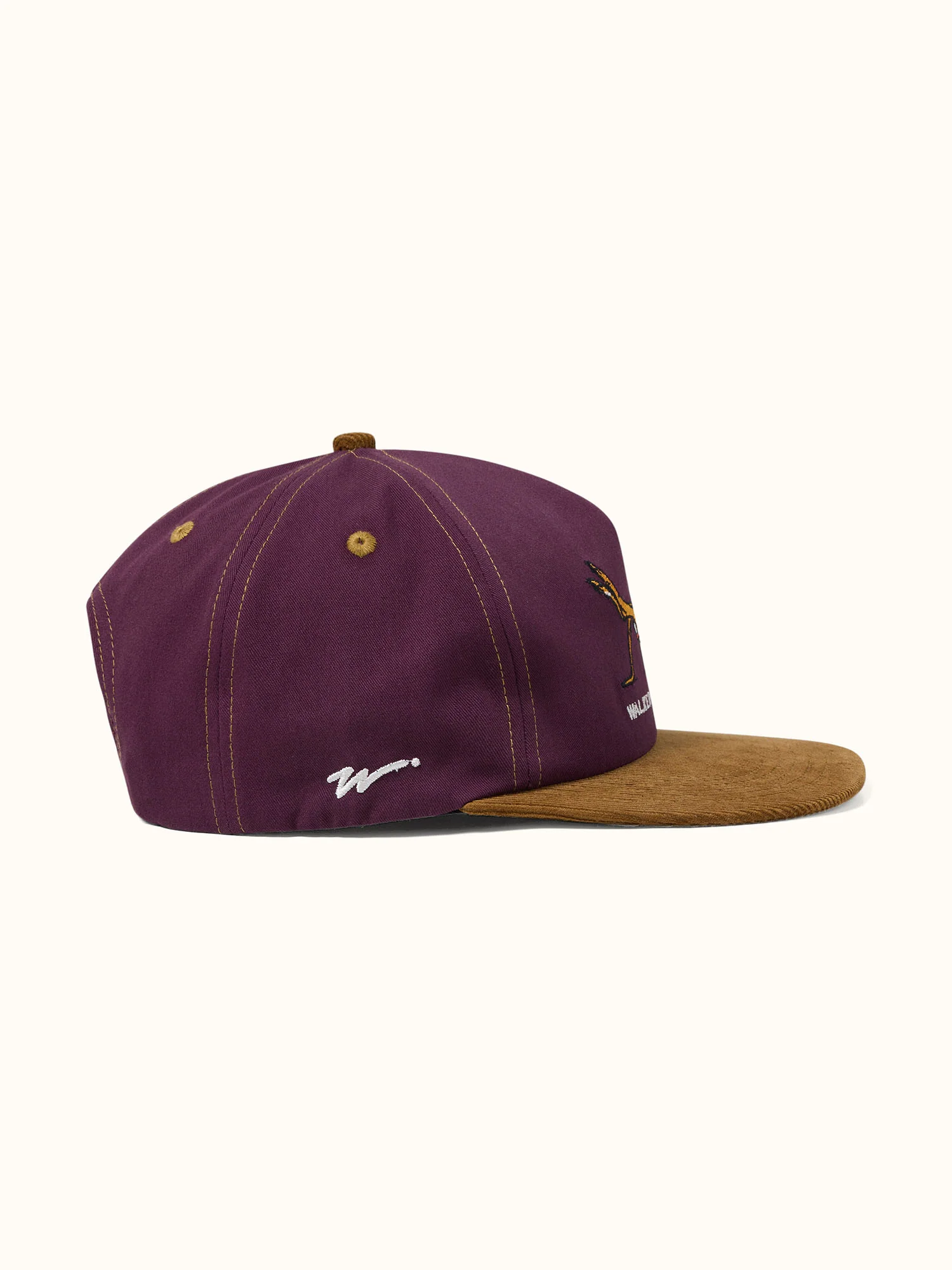 Knock Off Box Mid Cap Merlot Gold - Image 4
