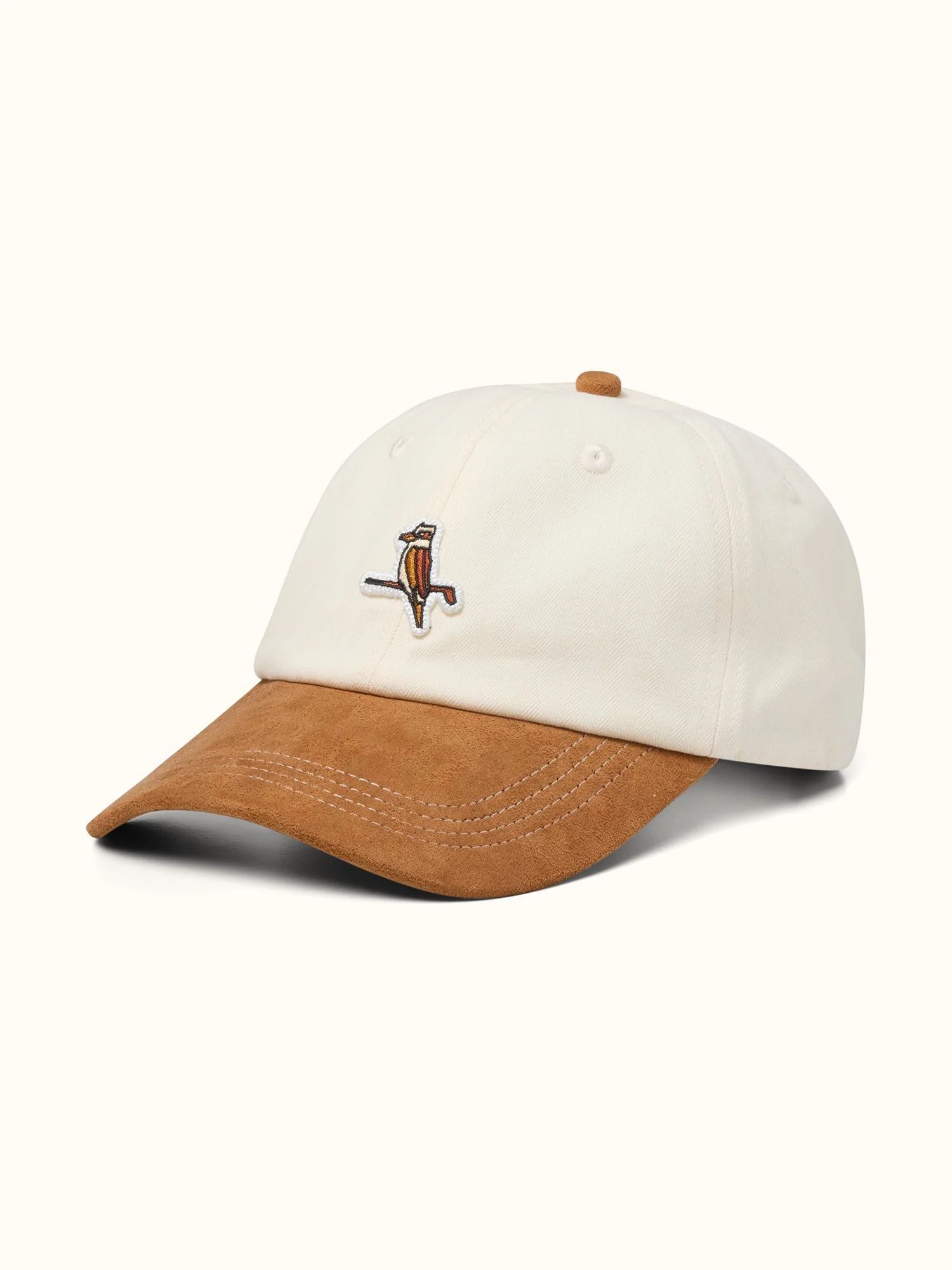 Gold Label 6-Panel Cap Cream / Tan