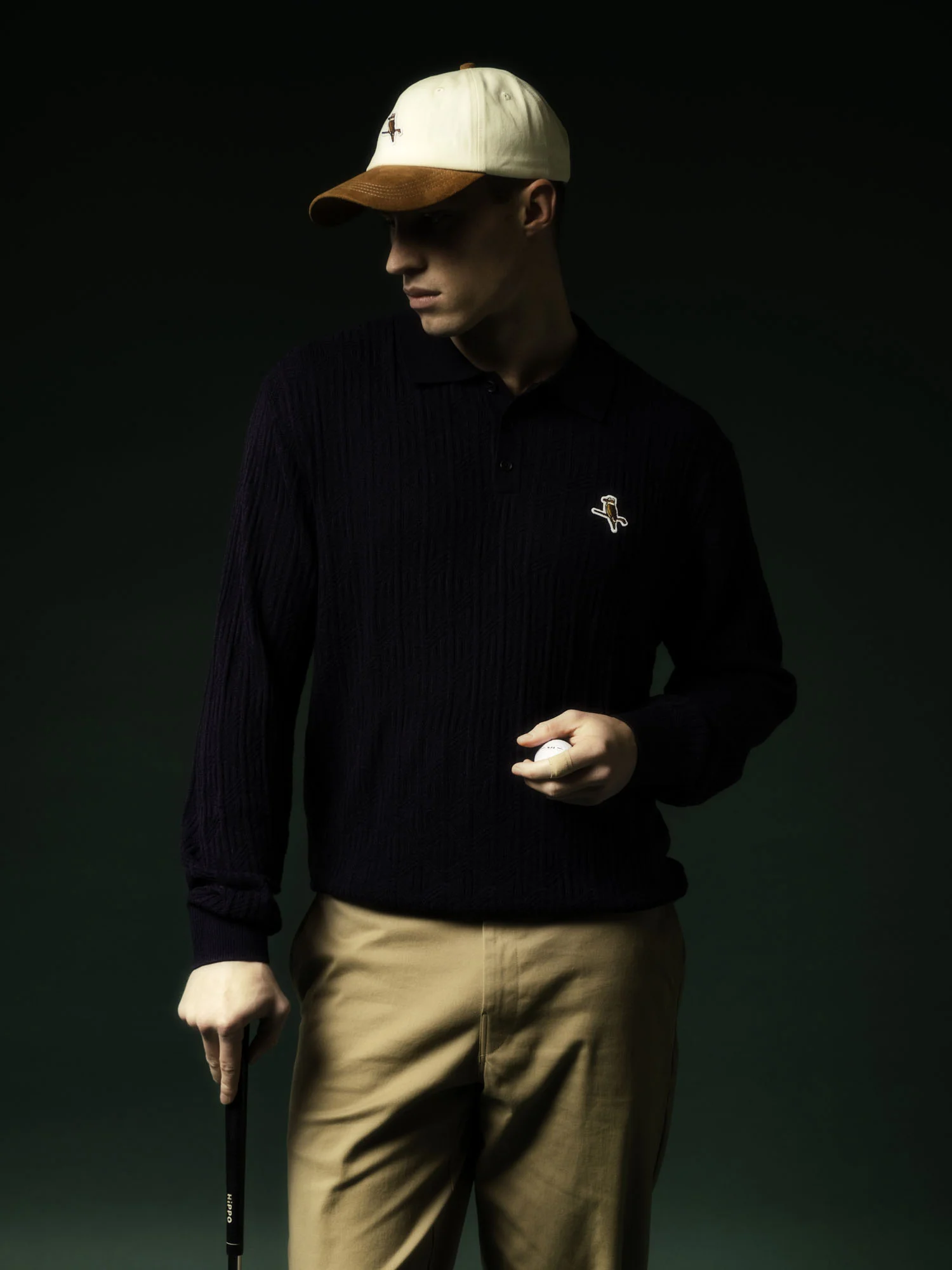 Gold Label 6-Panel Cap Cream / Tan - Image 4