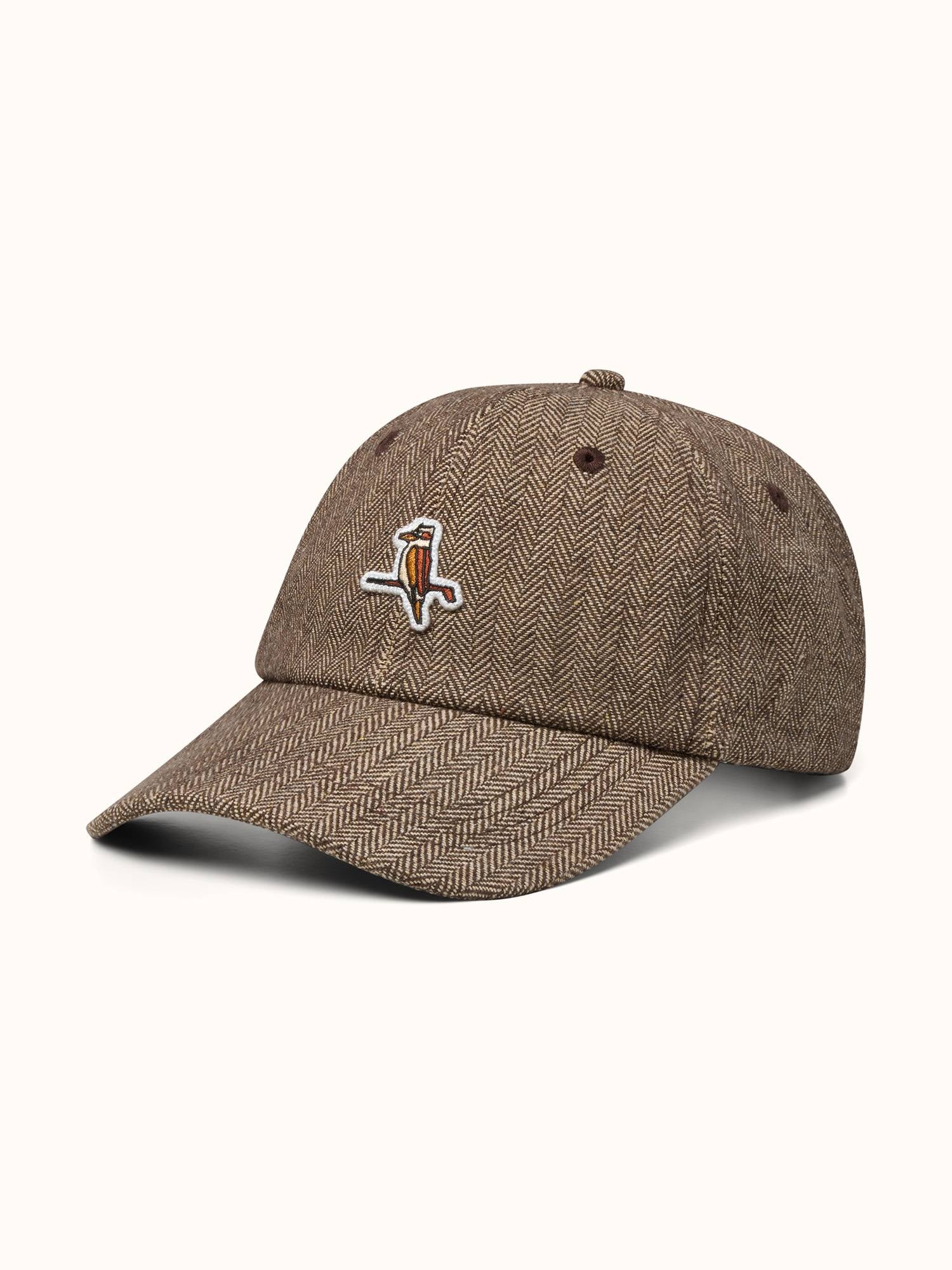 Gold Label 6-Panel Cap Herringbone
