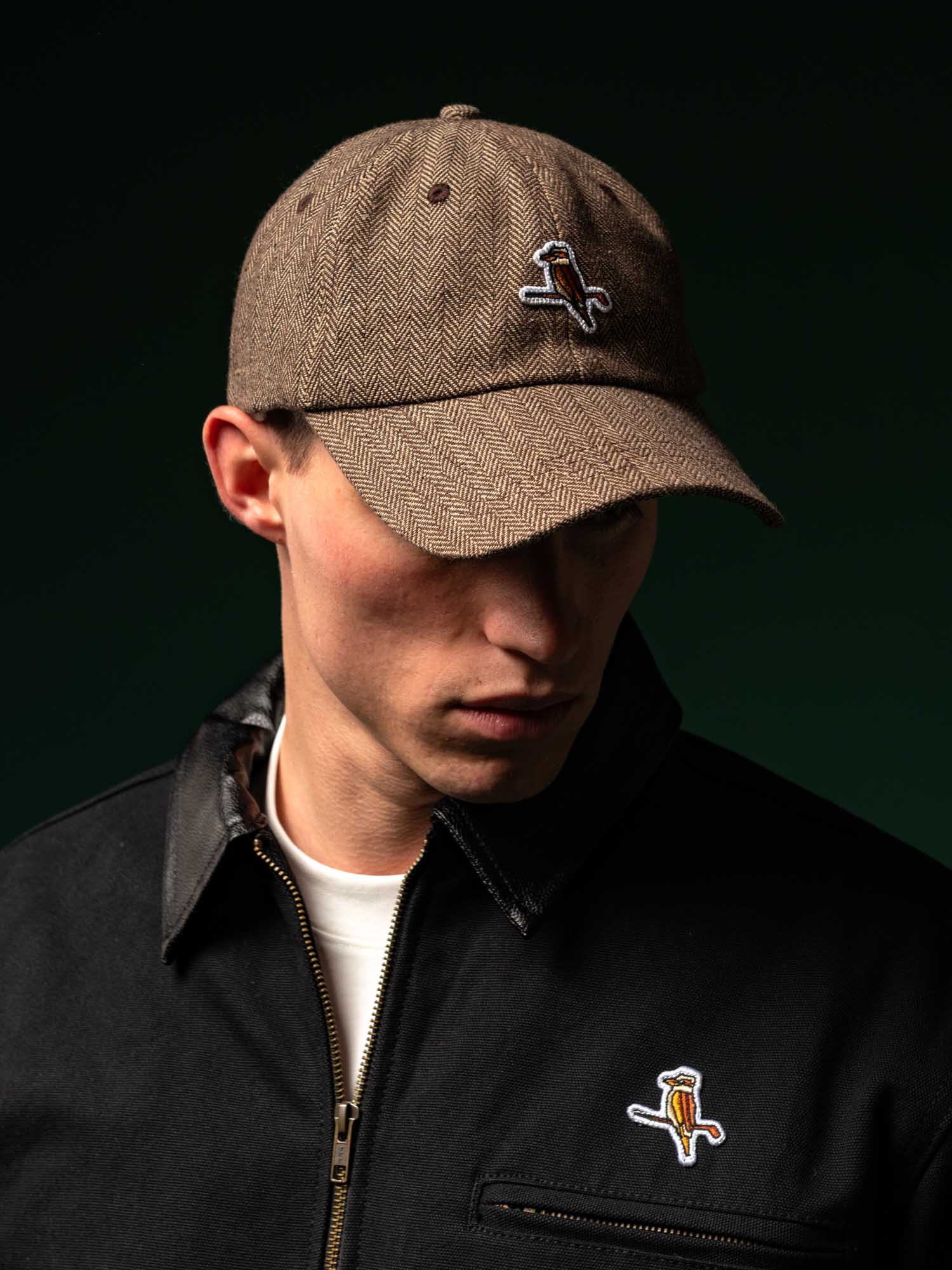 Gold Label 6-Panel Cap Herringbone - Image 2