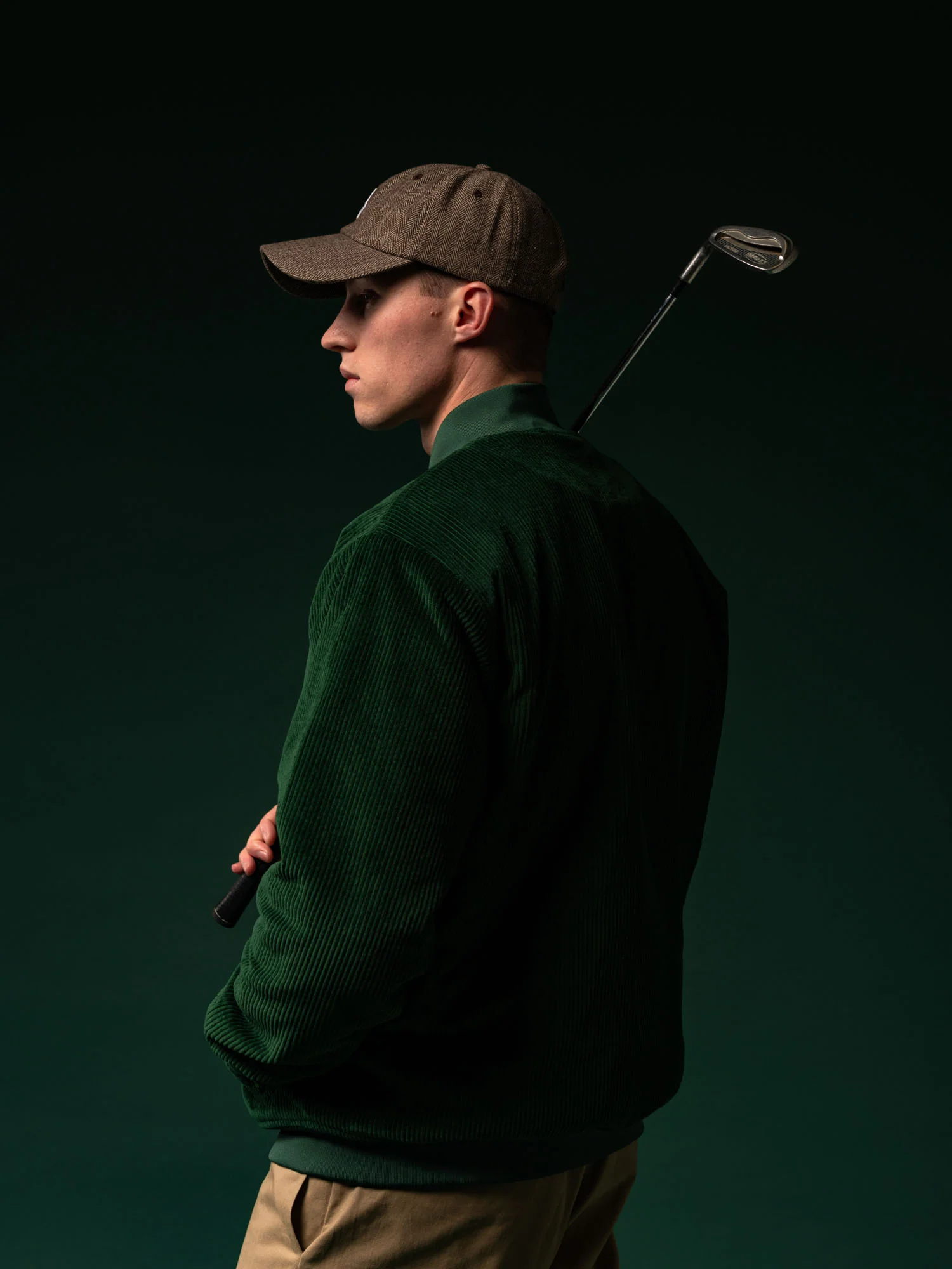 Gold Label 6-Panel Cap Herringbone - Image 4