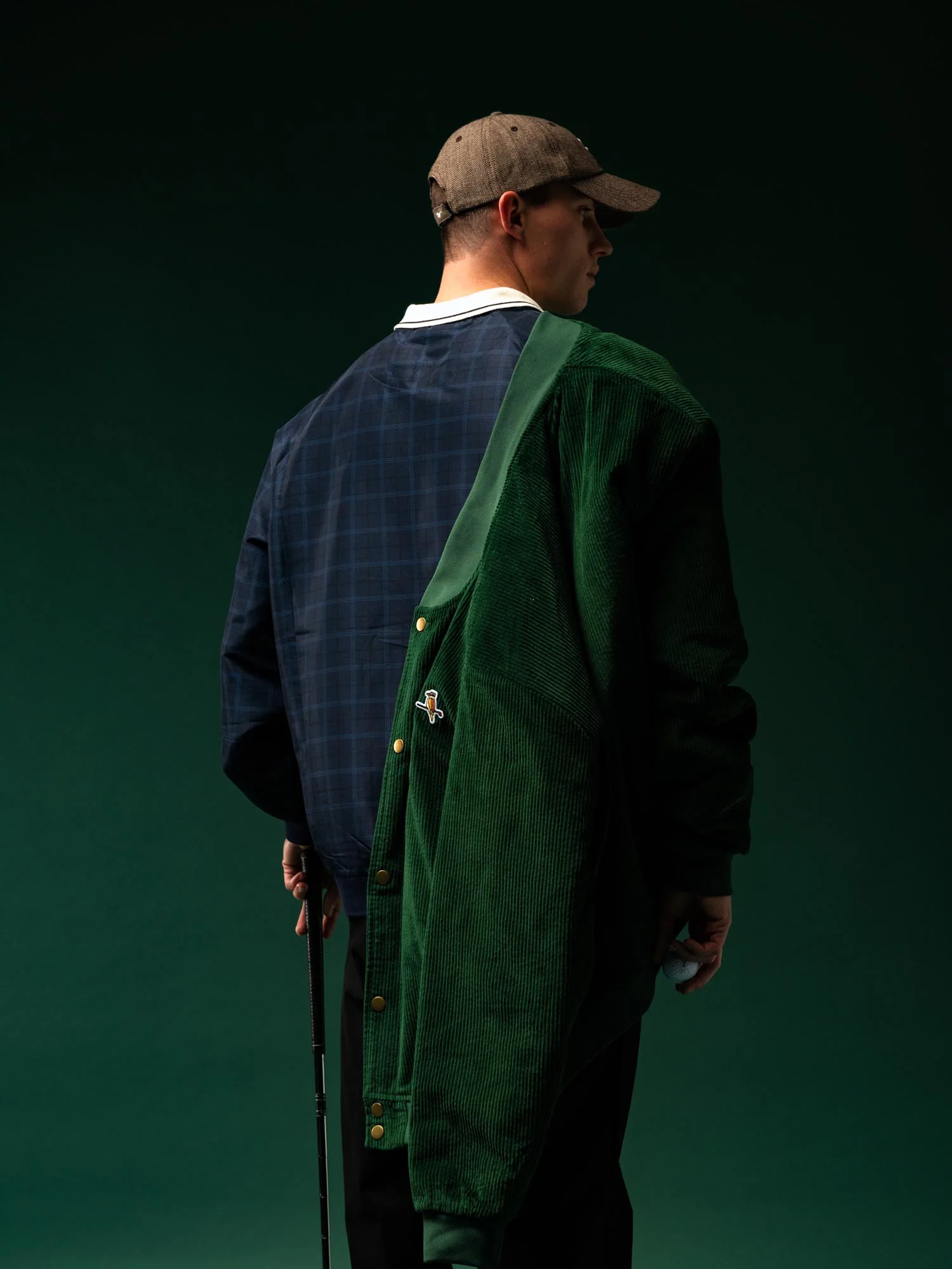 Gold Label 6-Panel Cap Herringbone - Image 7