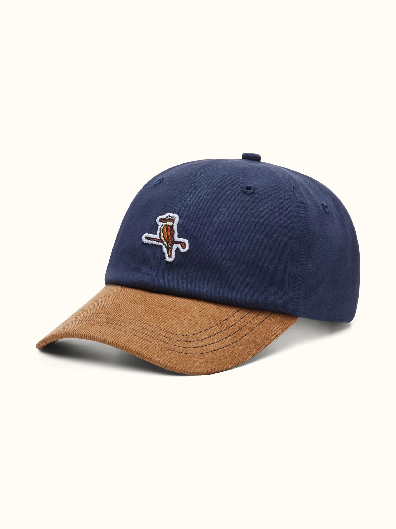 Kooka 6-Panel Cap Navy / Almond
