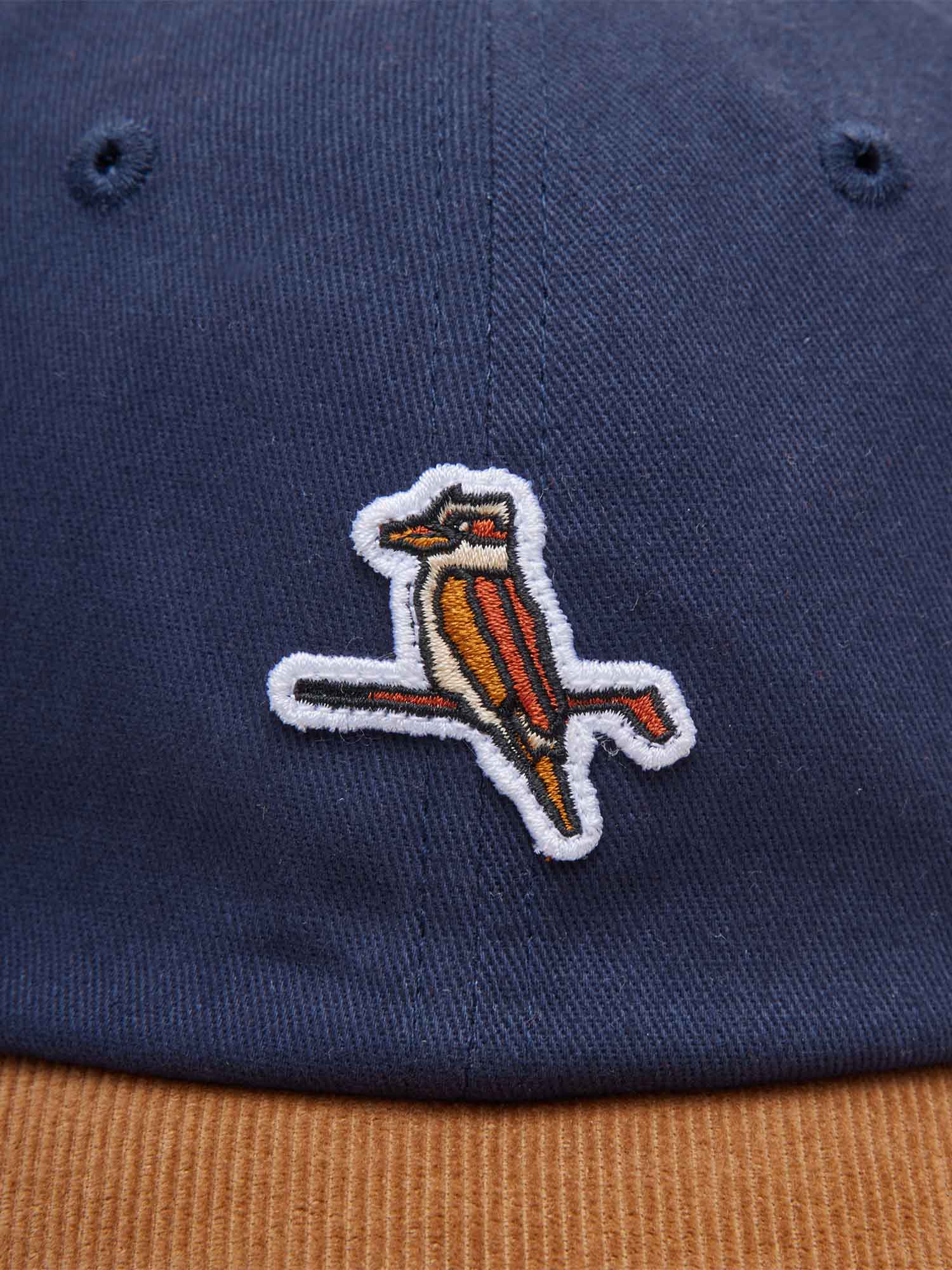 Kooka 6-Panel Cap Navy / Almond - Image 2