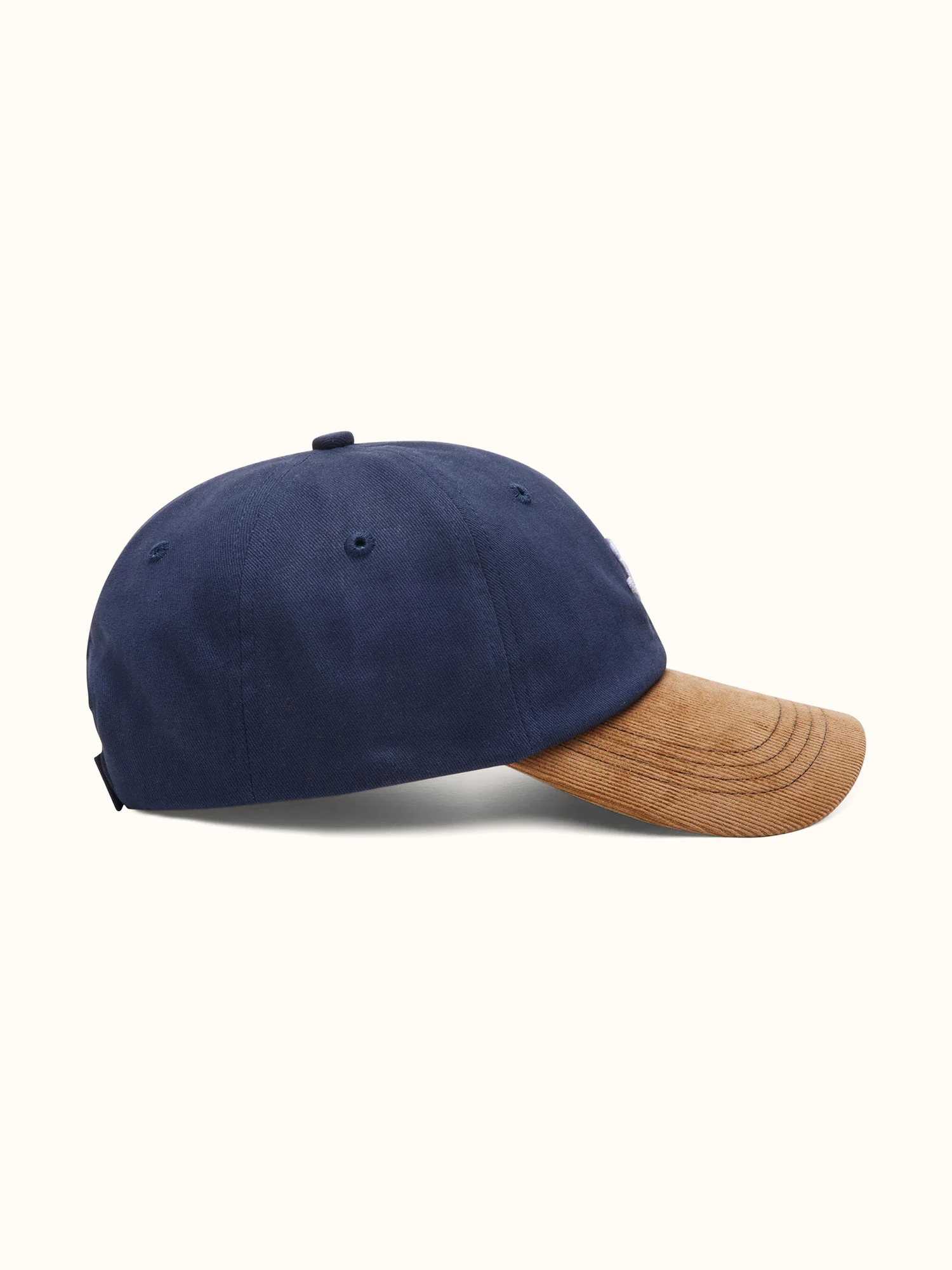 Kooka 6-Panel Cap Navy / Almond - Image 3