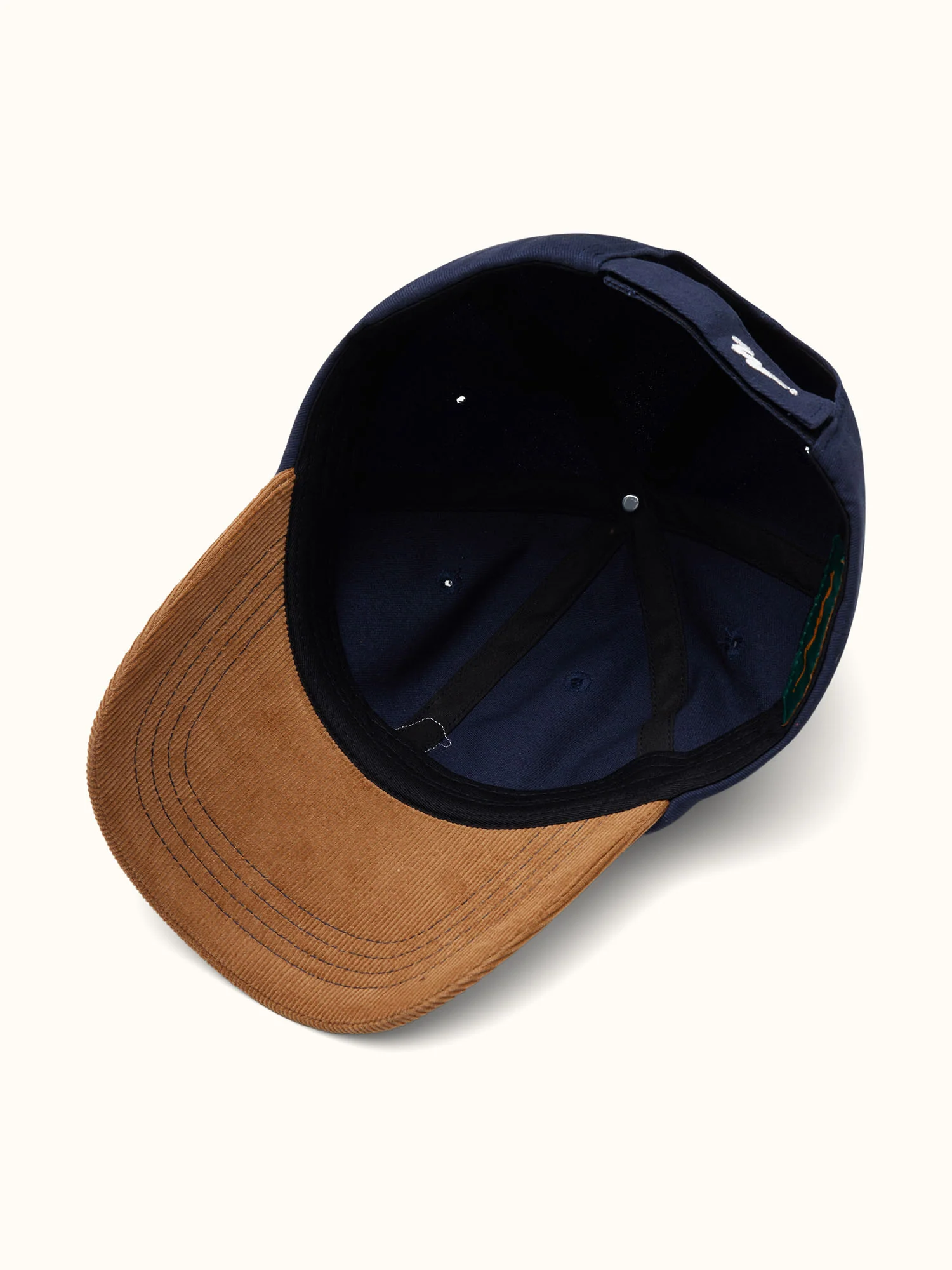 Kooka 6-Panel Cap Navy / Almond - Image 4