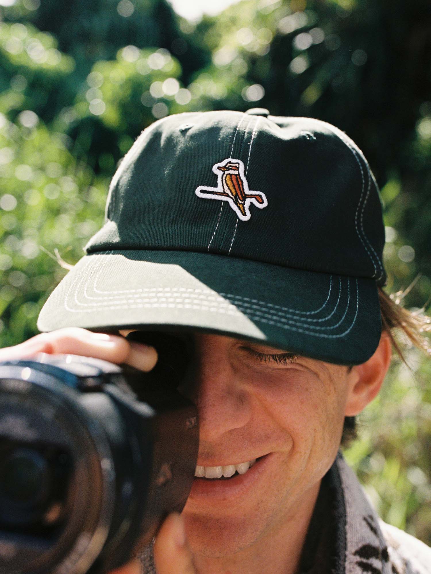 Kooka 6 Panel Cap Pine Green - Image 4