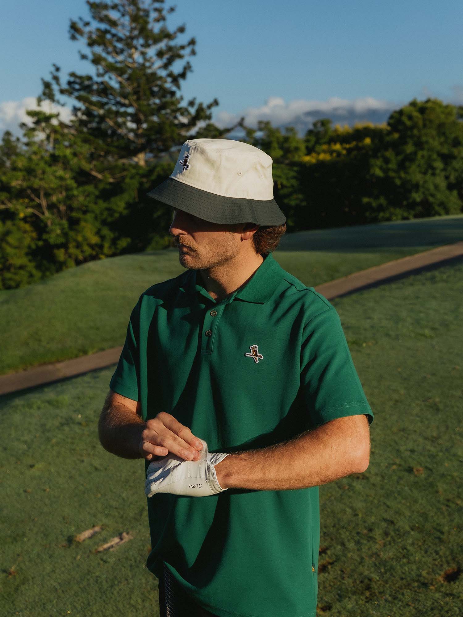 Kooka Bucket Hat Forest / Cream - Image 6