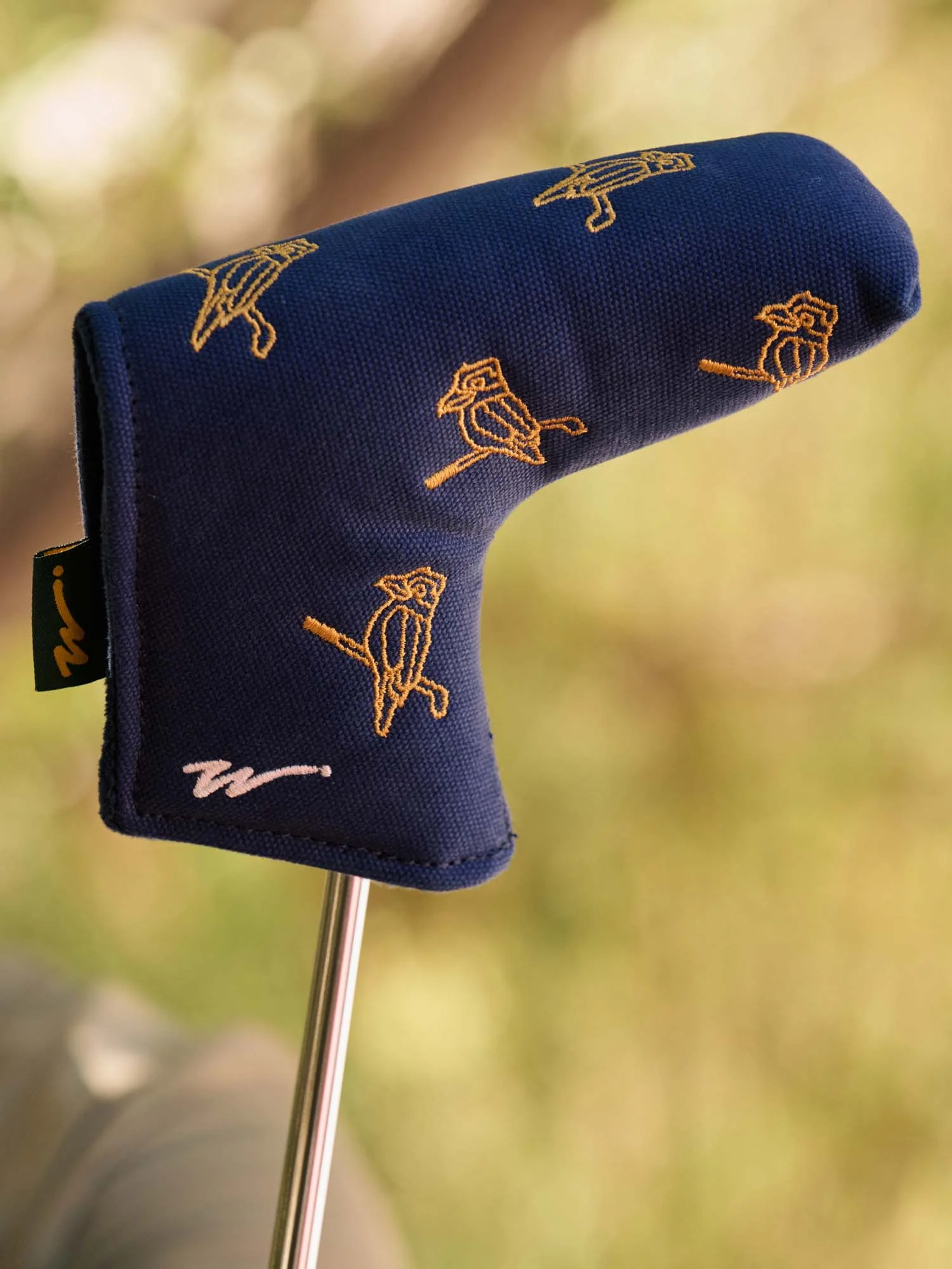 Kooka Canvas Blade Putter Cover Navy - Image 4