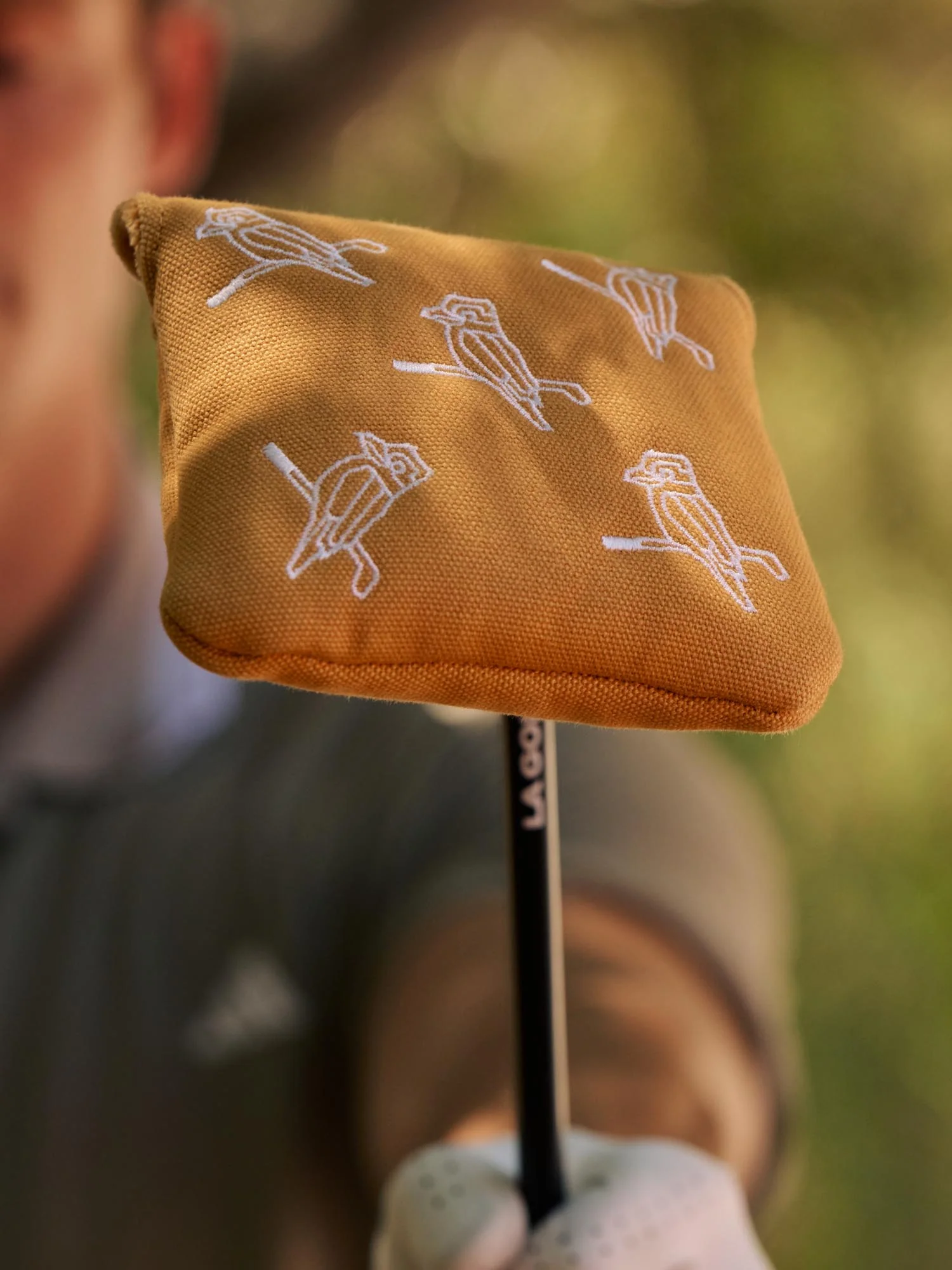 Kooka Canvas Mallet Putter Cover Tobacco - Image 4