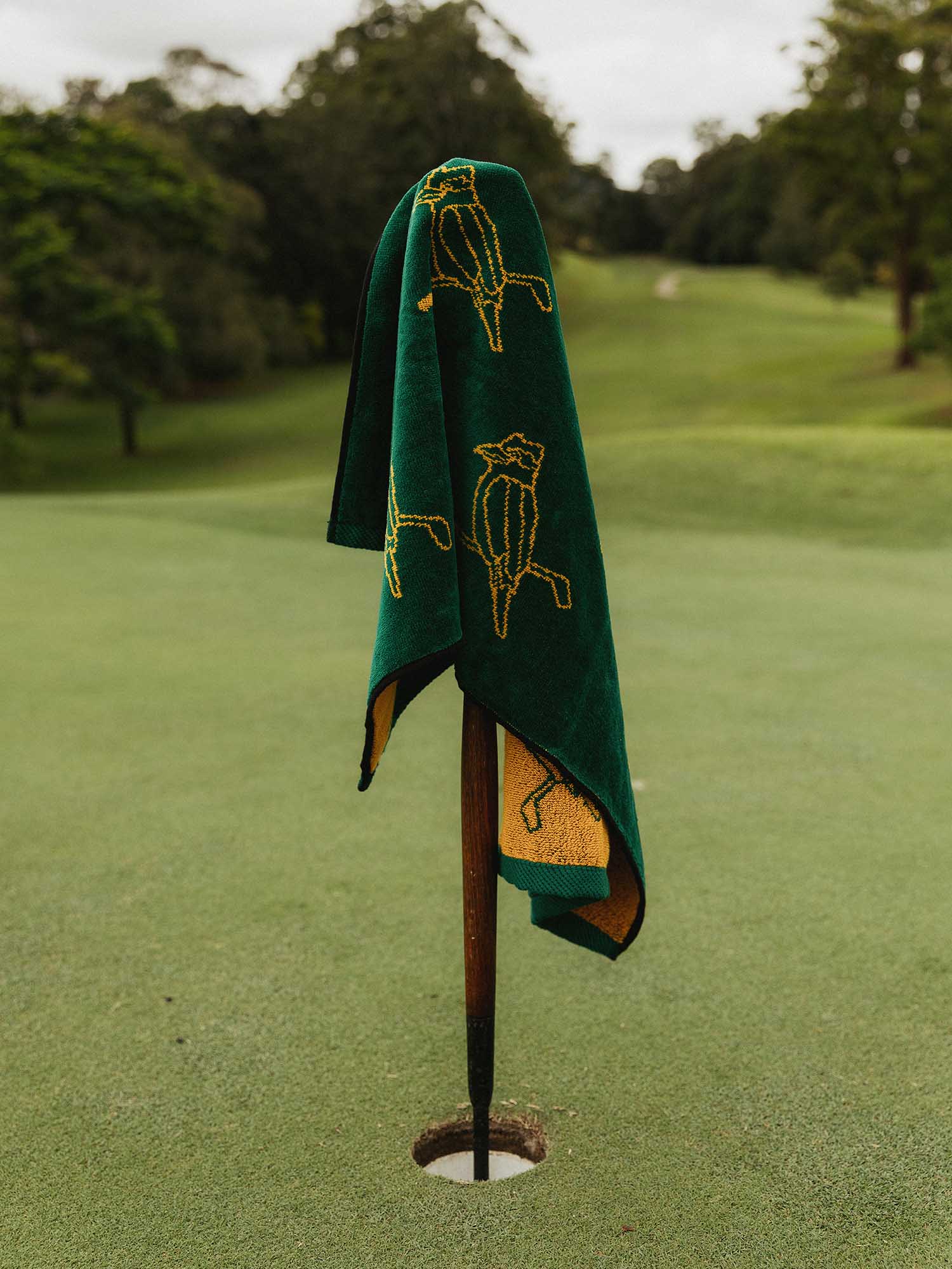 Kooka Icon Towel Forest / Yellow - Image 2