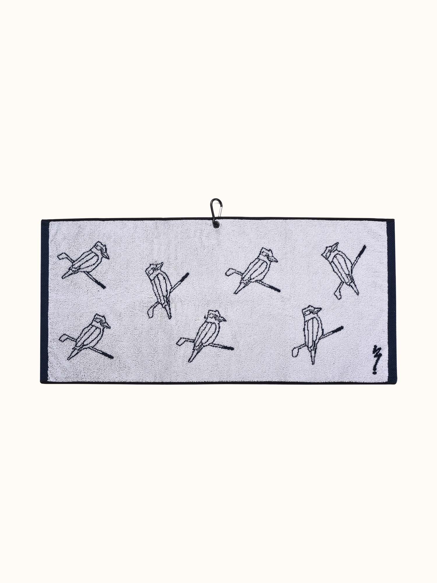 Kooka Icon Towel Navy / White - Image 3